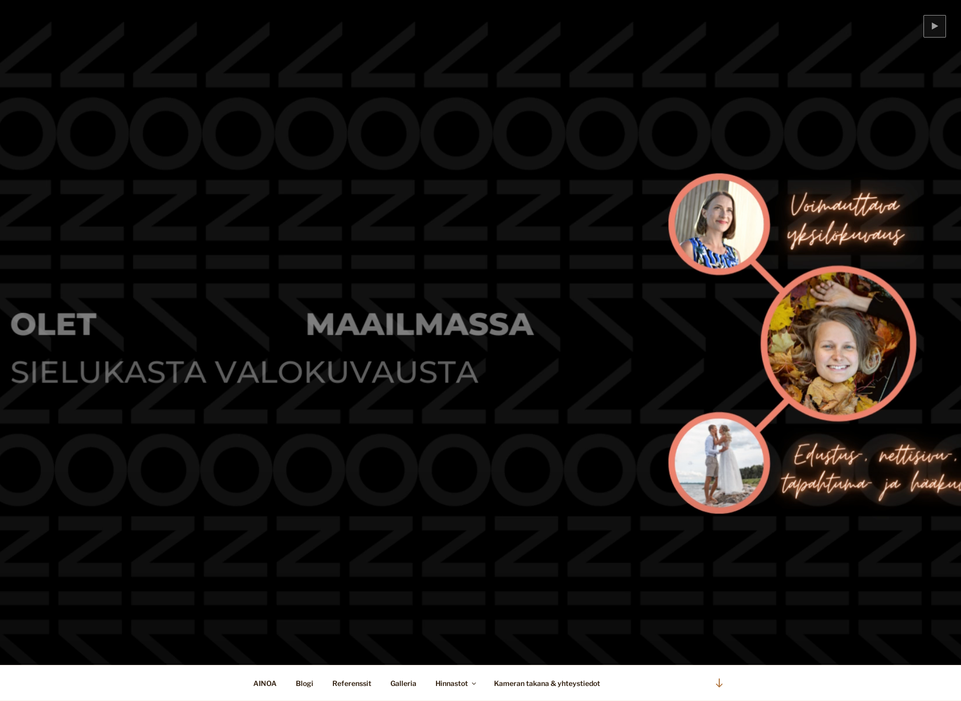 Skärmdump för ainoamedia.fi