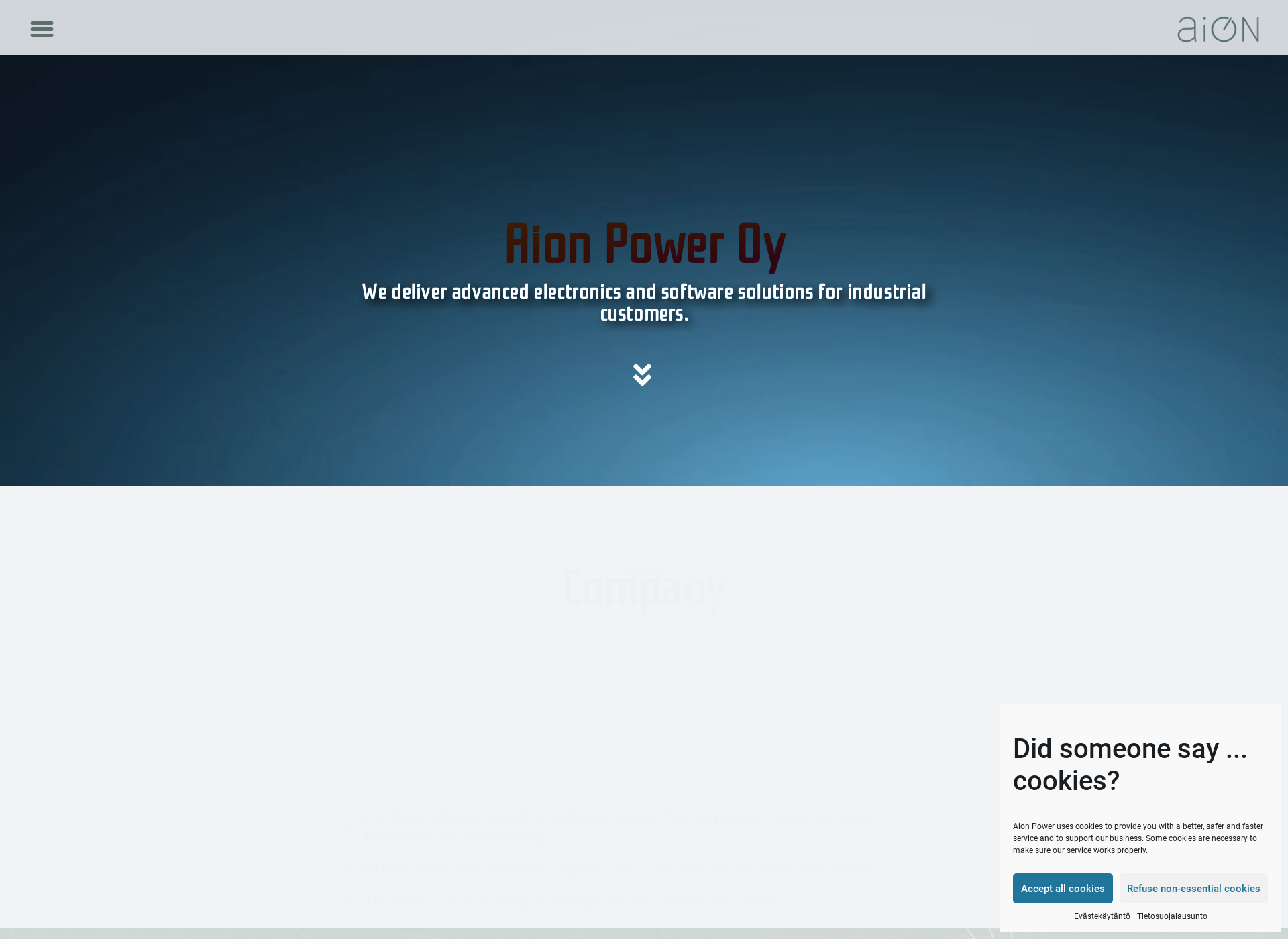 Screenshot for aion-power.com