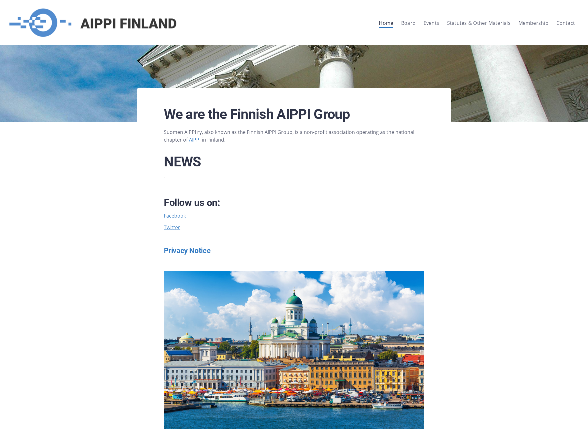Screenshot for aippi.fi