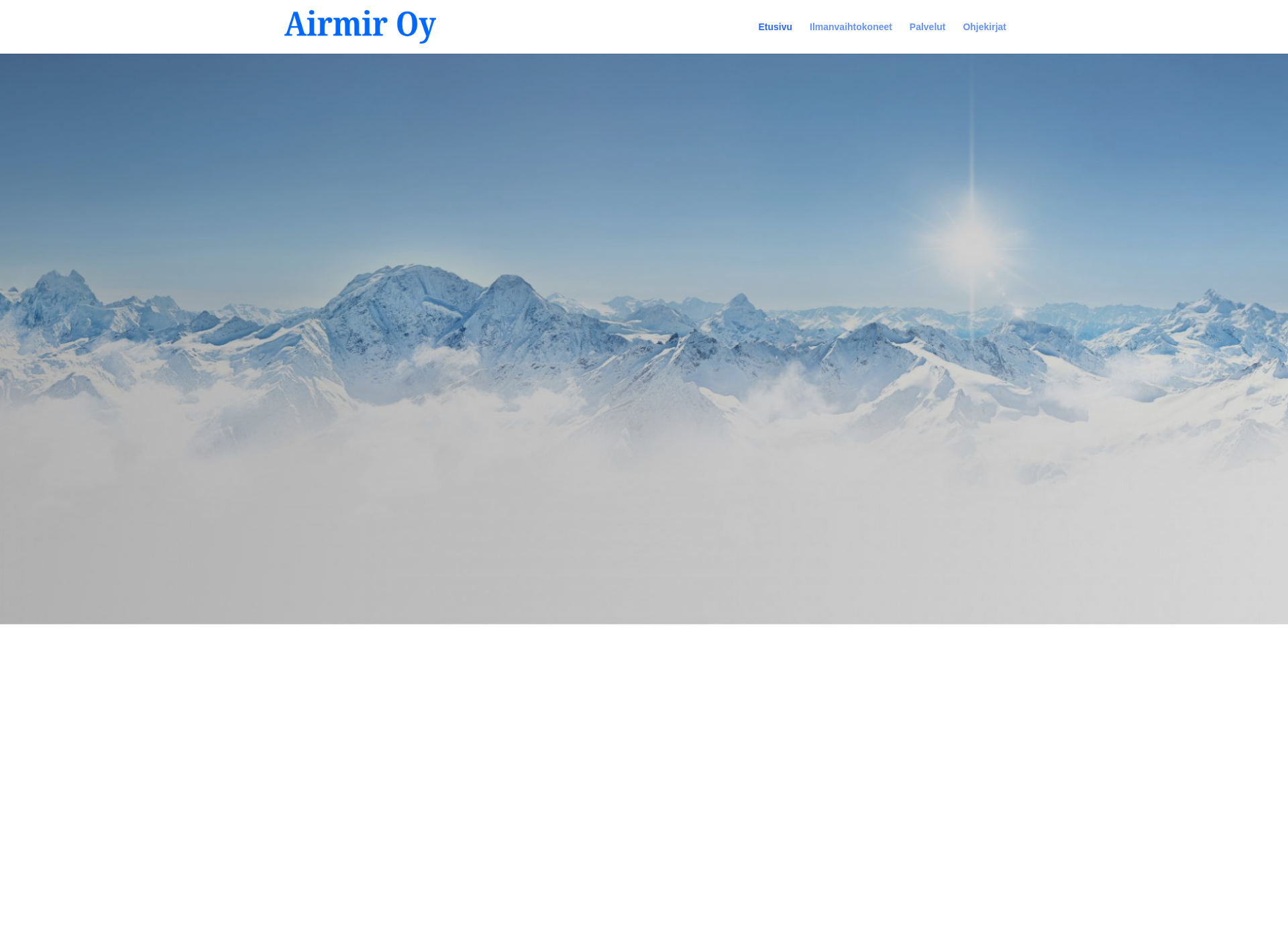 Screenshot for airmir.fi