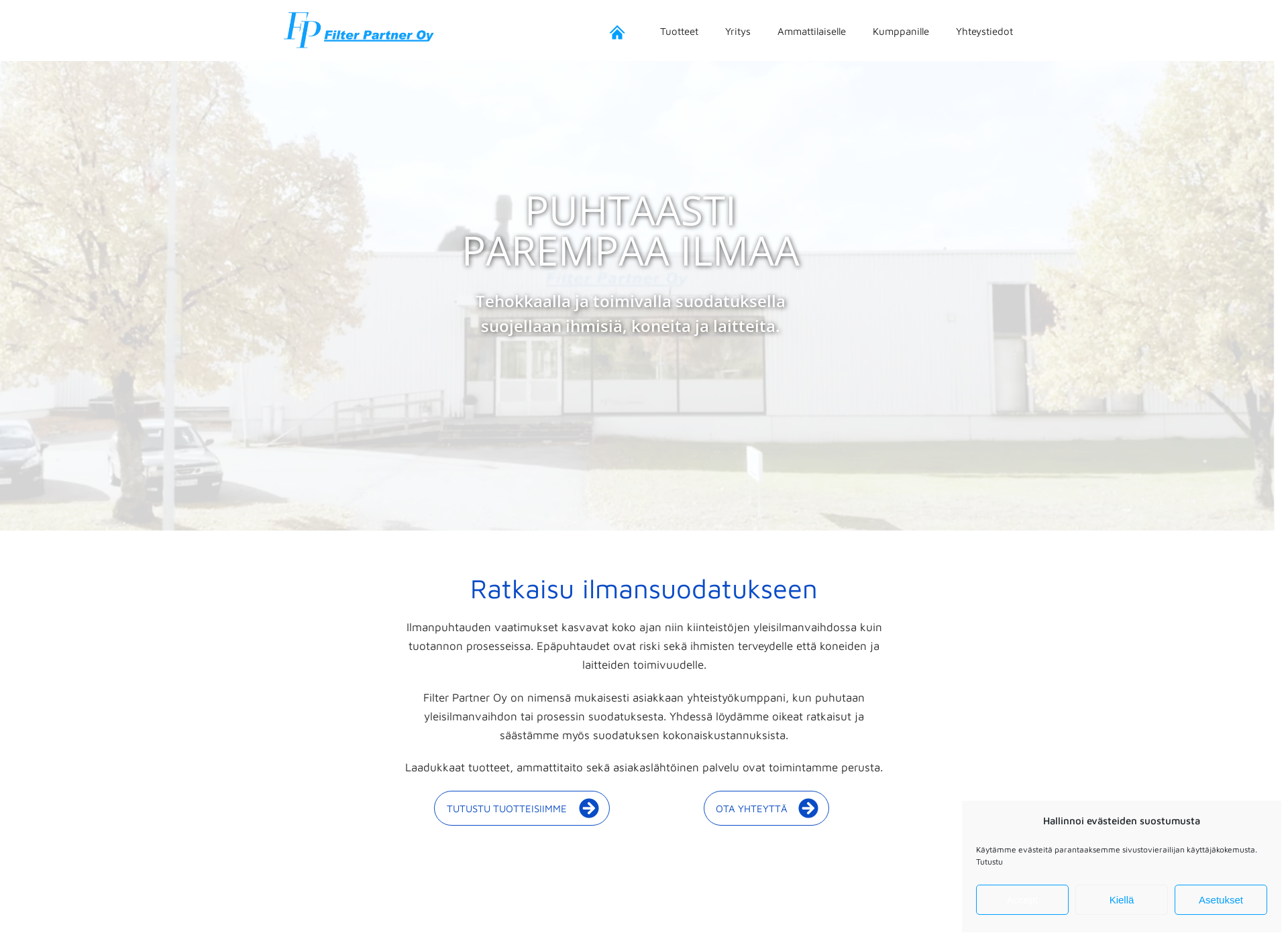 Näyttökuva airtechpartner.fi