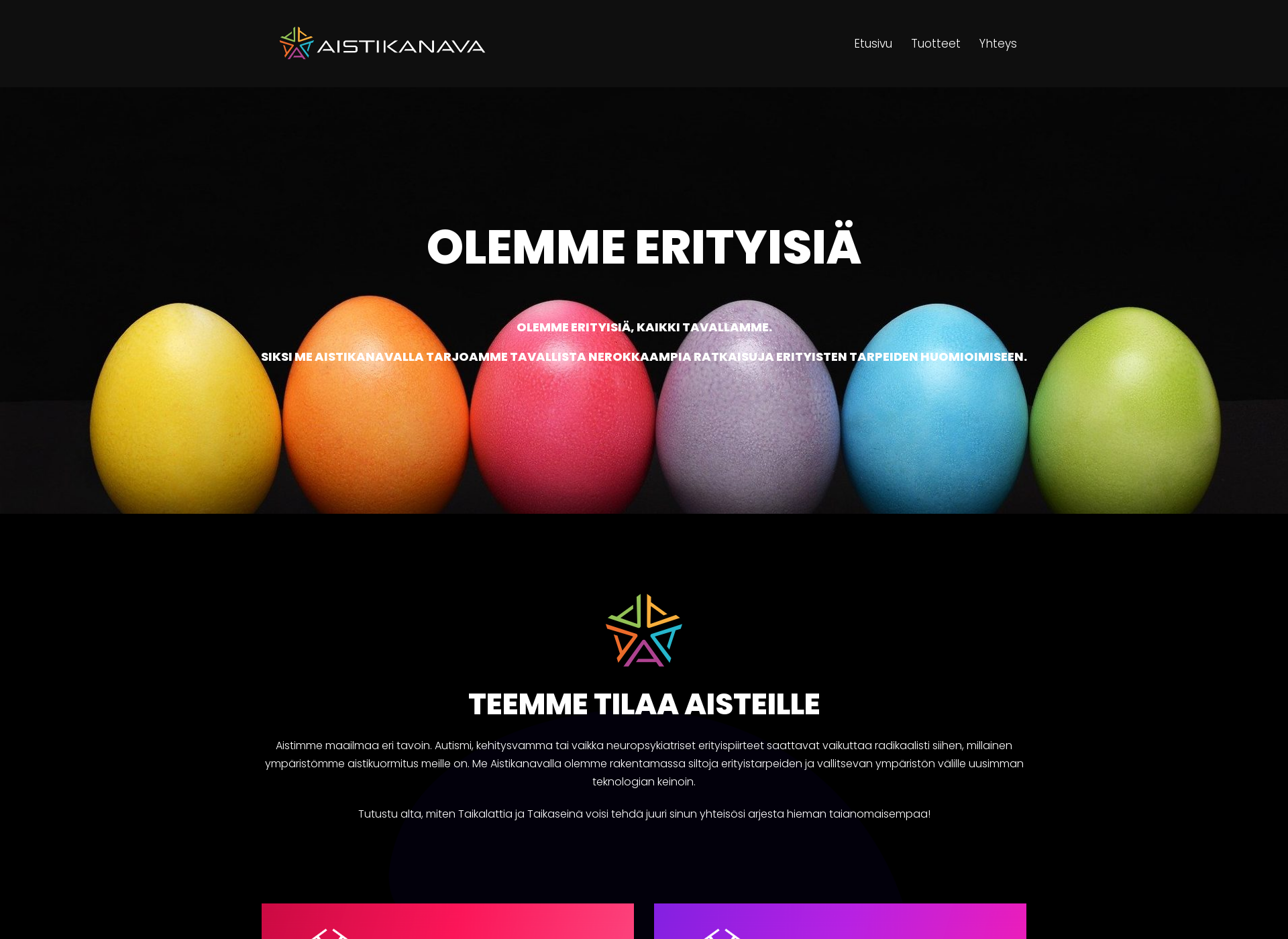 Screenshot for aistikanava.fi