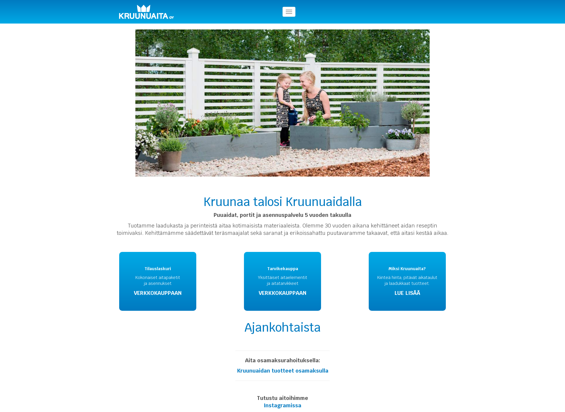 Skärmdump för aitaelementit.fi