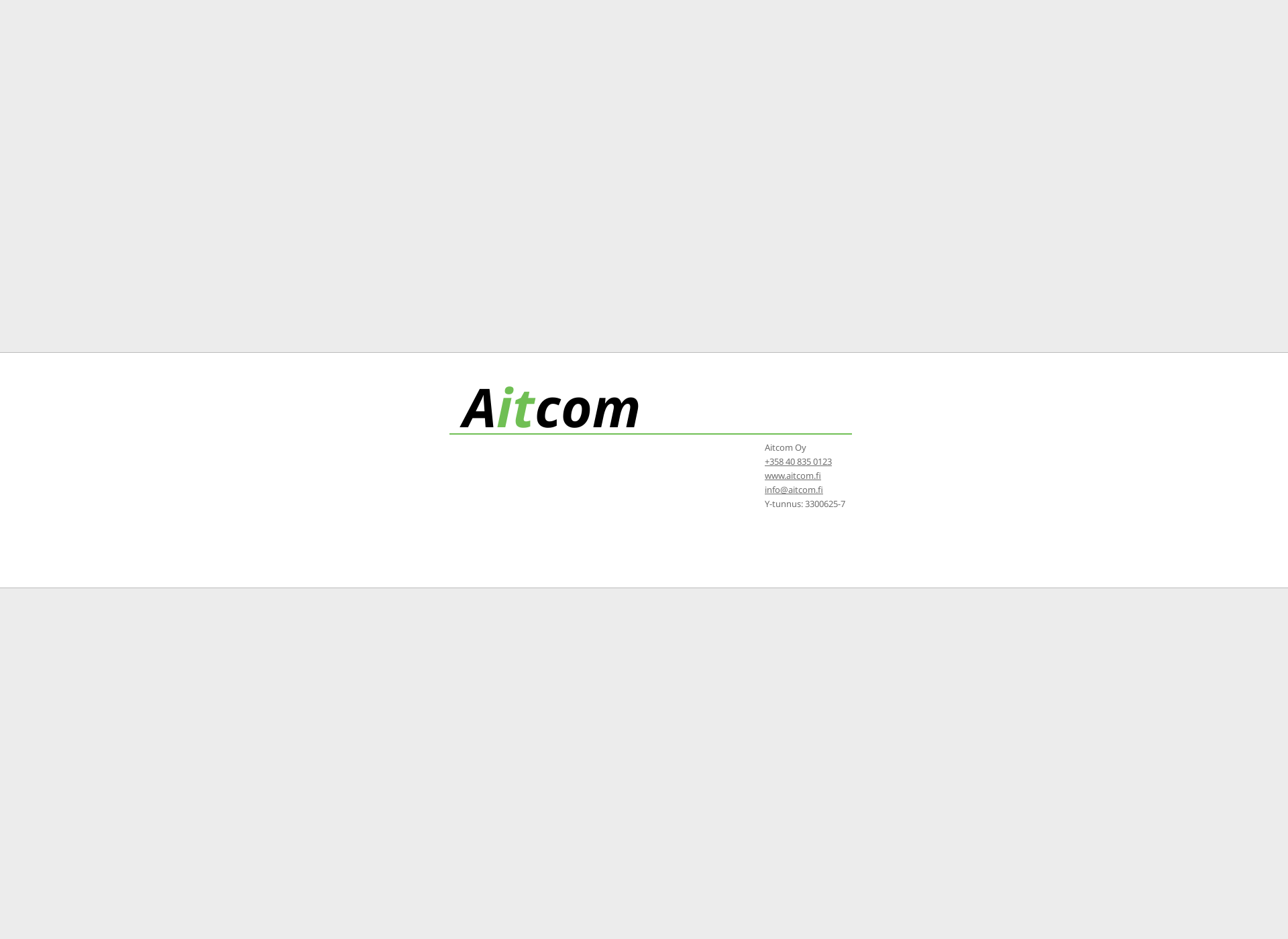 Screenshot for aitcom.fi