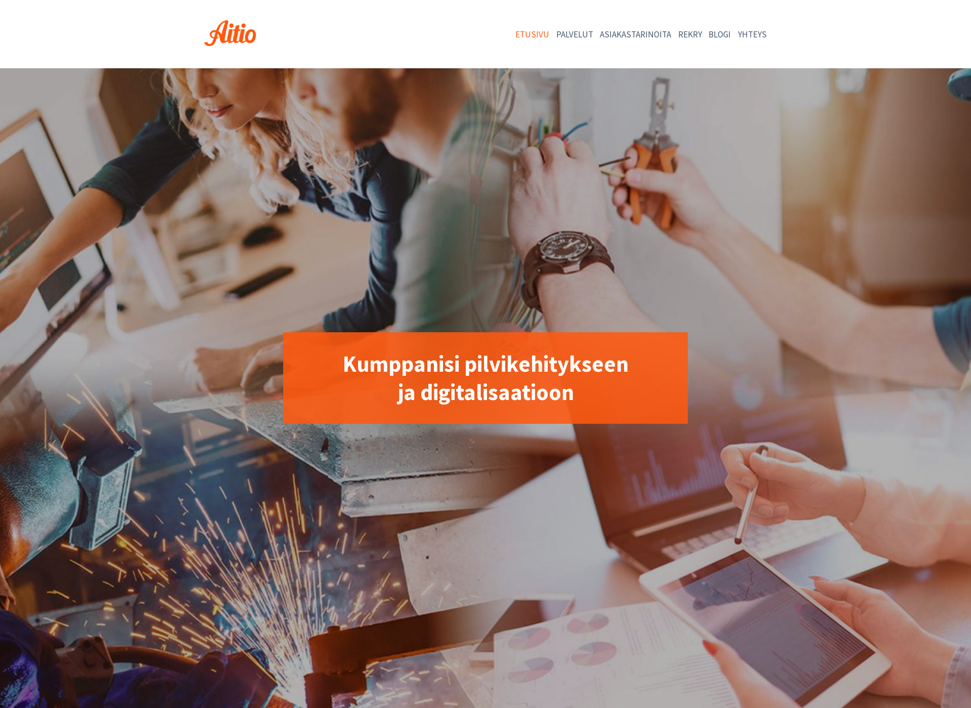 Screenshot for aitiofinland.fi