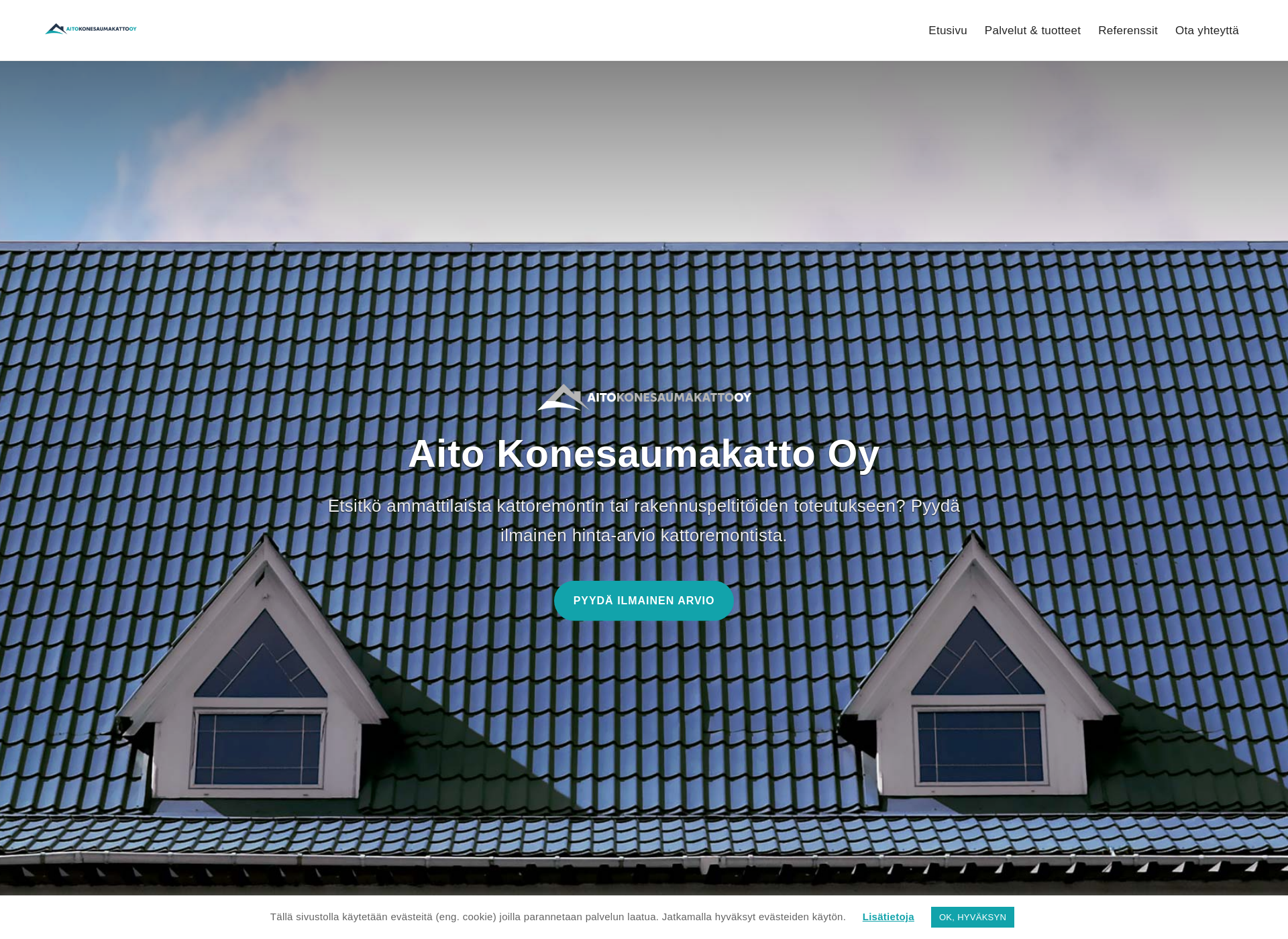 Screenshot for aitokonesaumakatto.fi