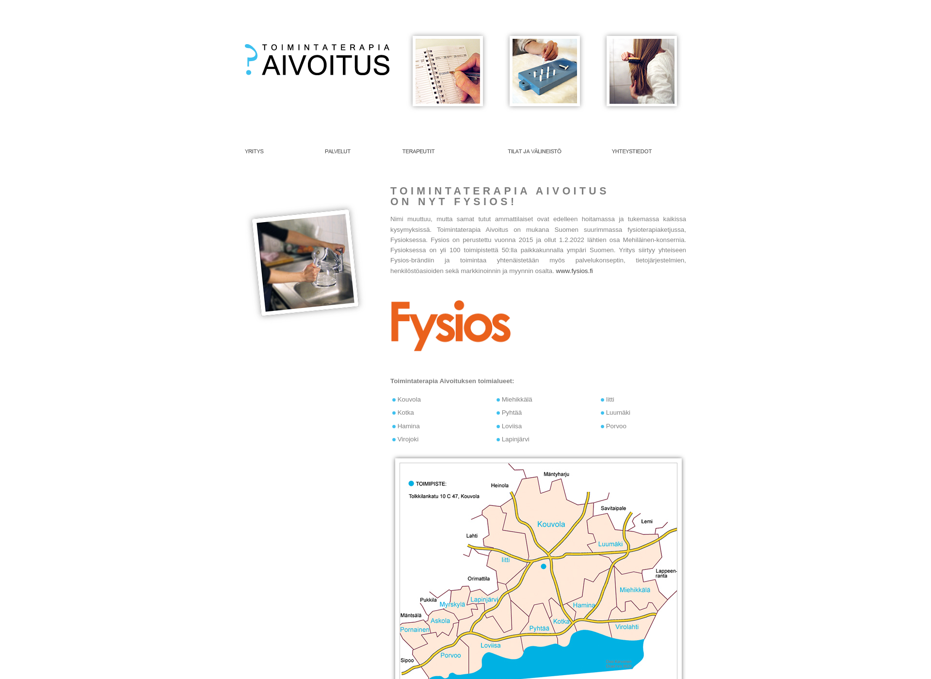 Screenshot for aivoitus.fi