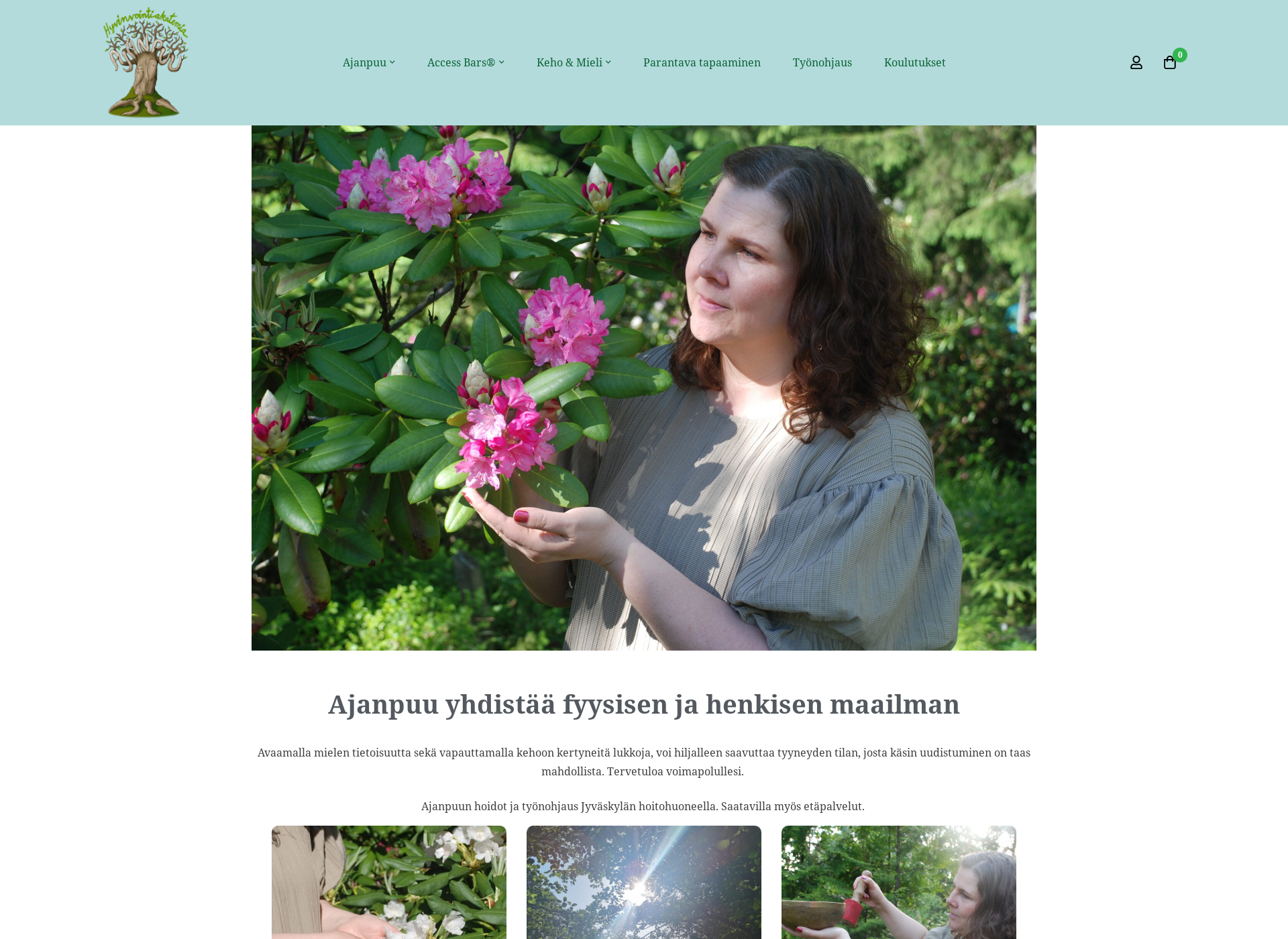 Screenshot for ajanpuu.fi