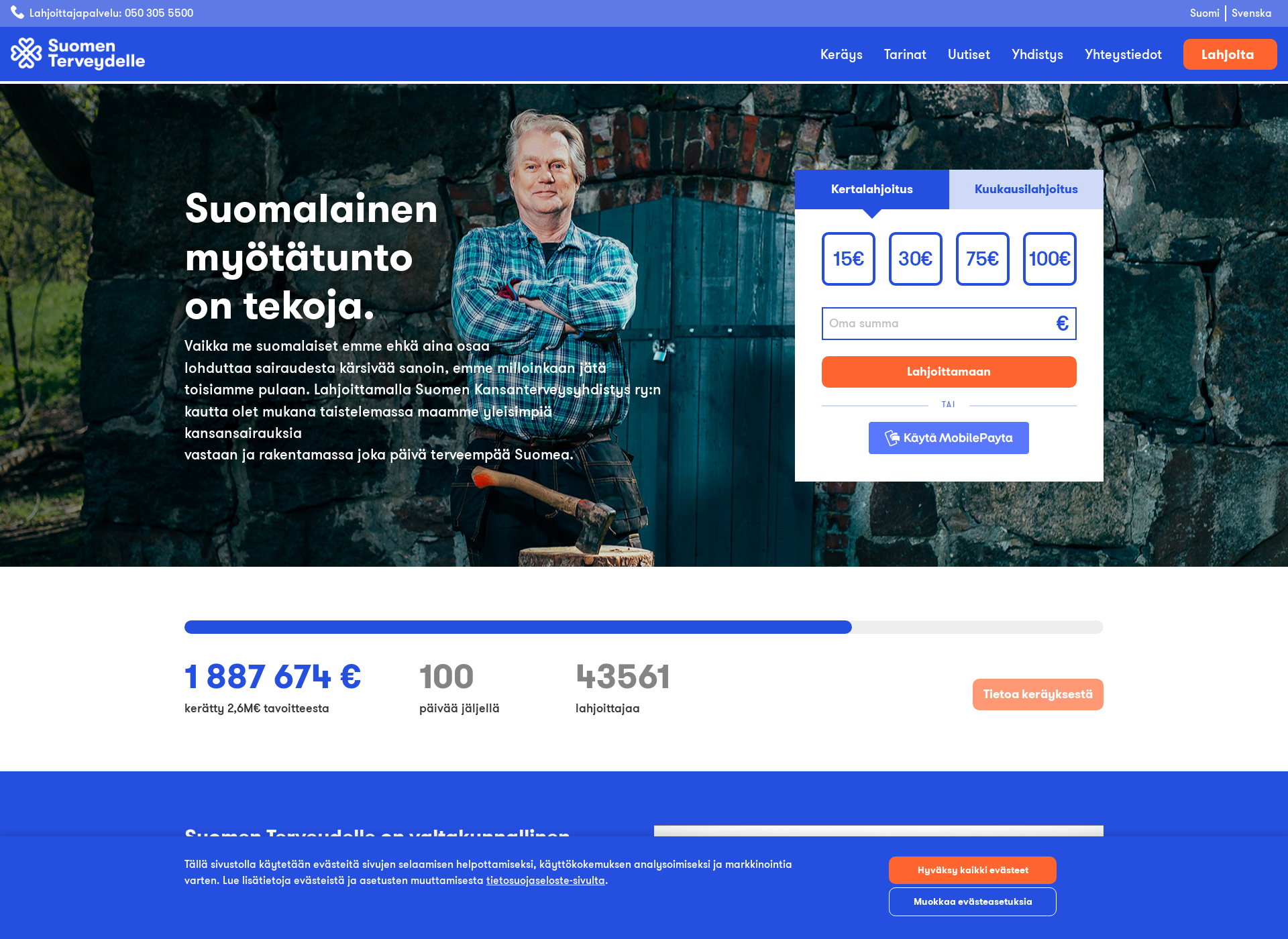 Screenshot for ajanvarauspalvelut.fi
