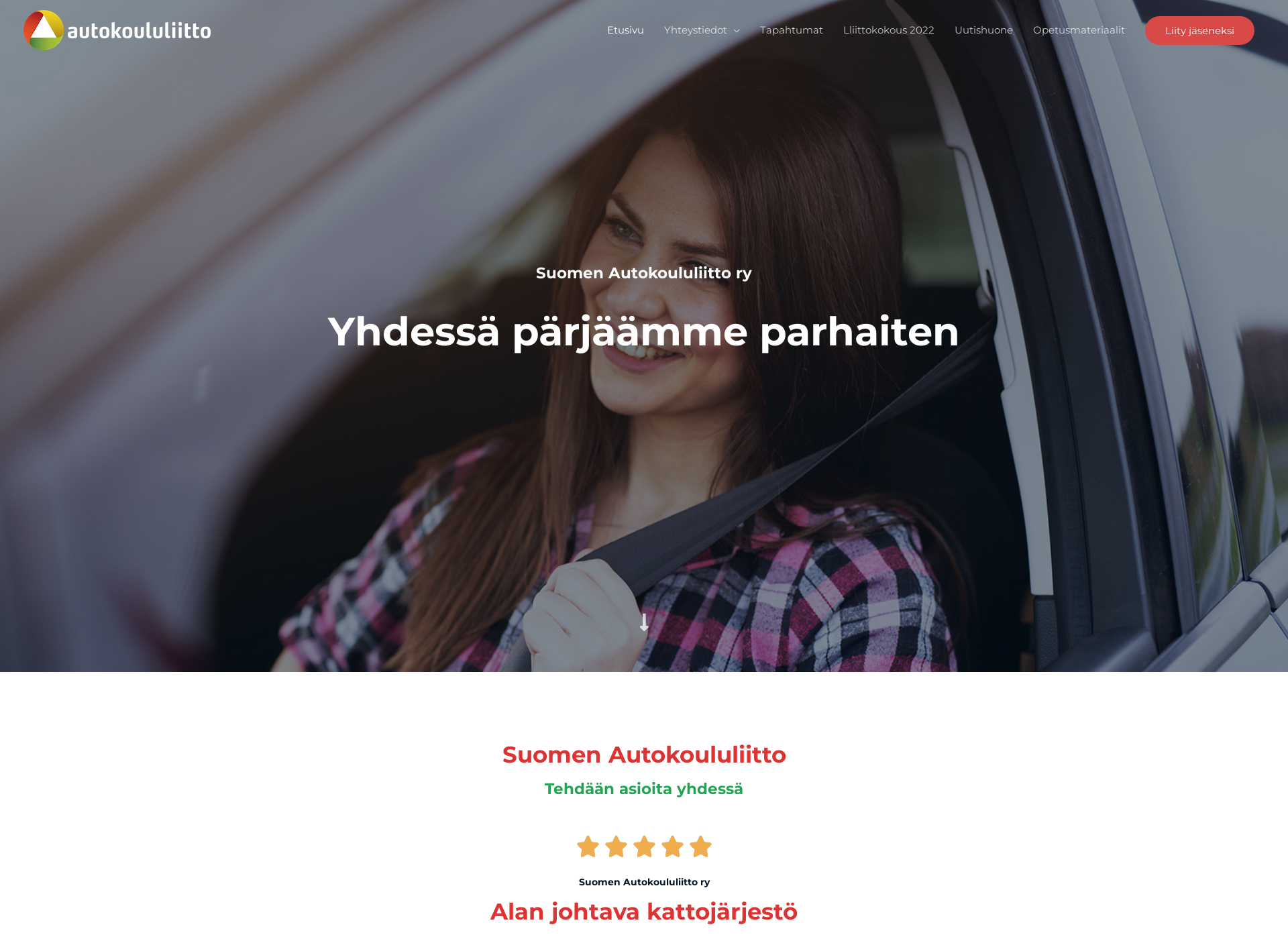 Screenshot for ajonetti.fi