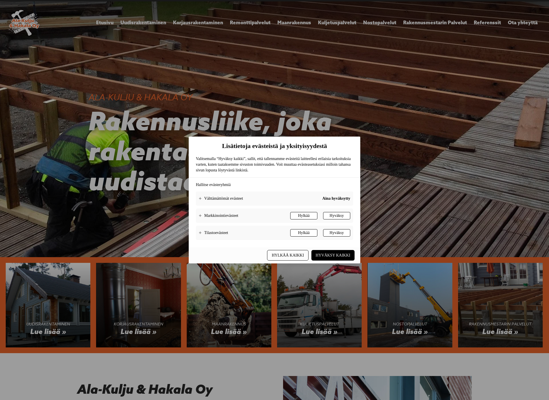 Screenshot for akh.fi