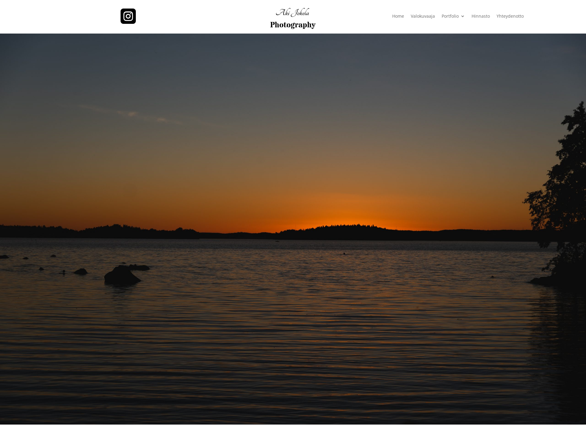 Skärmdump för akijokelaphotography.fi