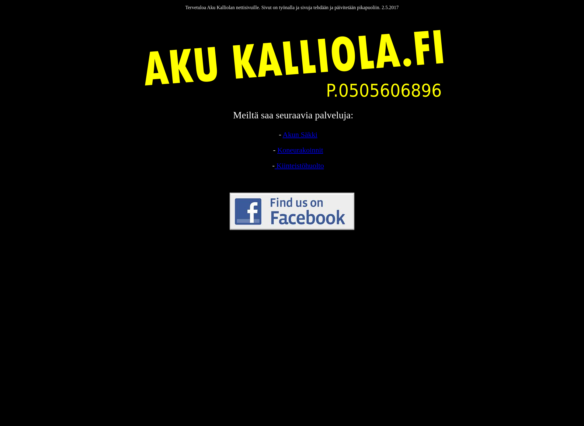 Screenshot for akukalliola.fi