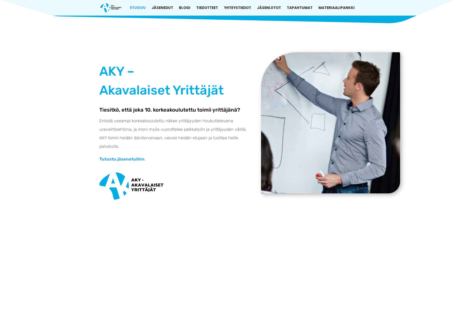 Screenshot for aky.fi