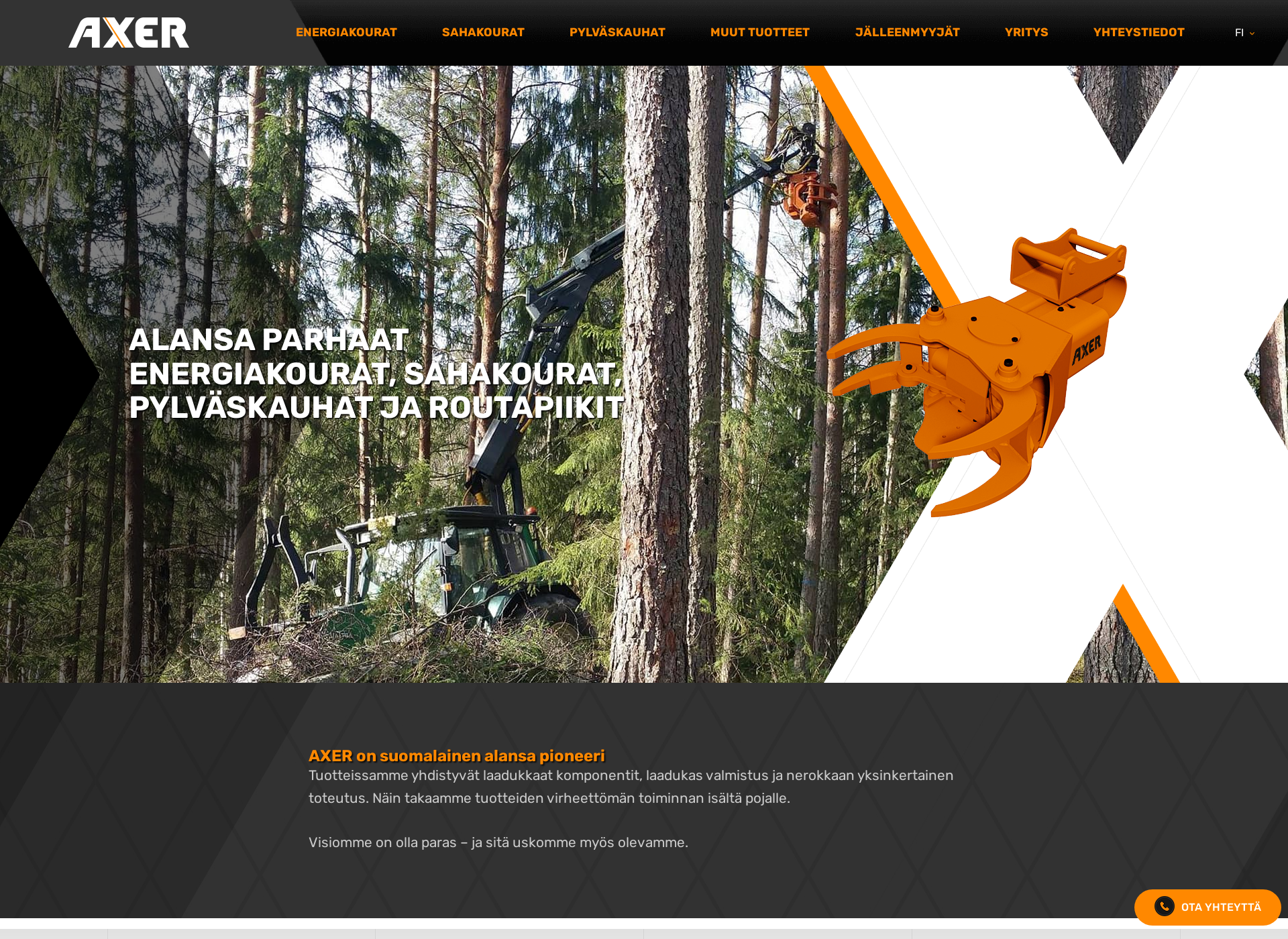 Screenshot for ala-katara.fi