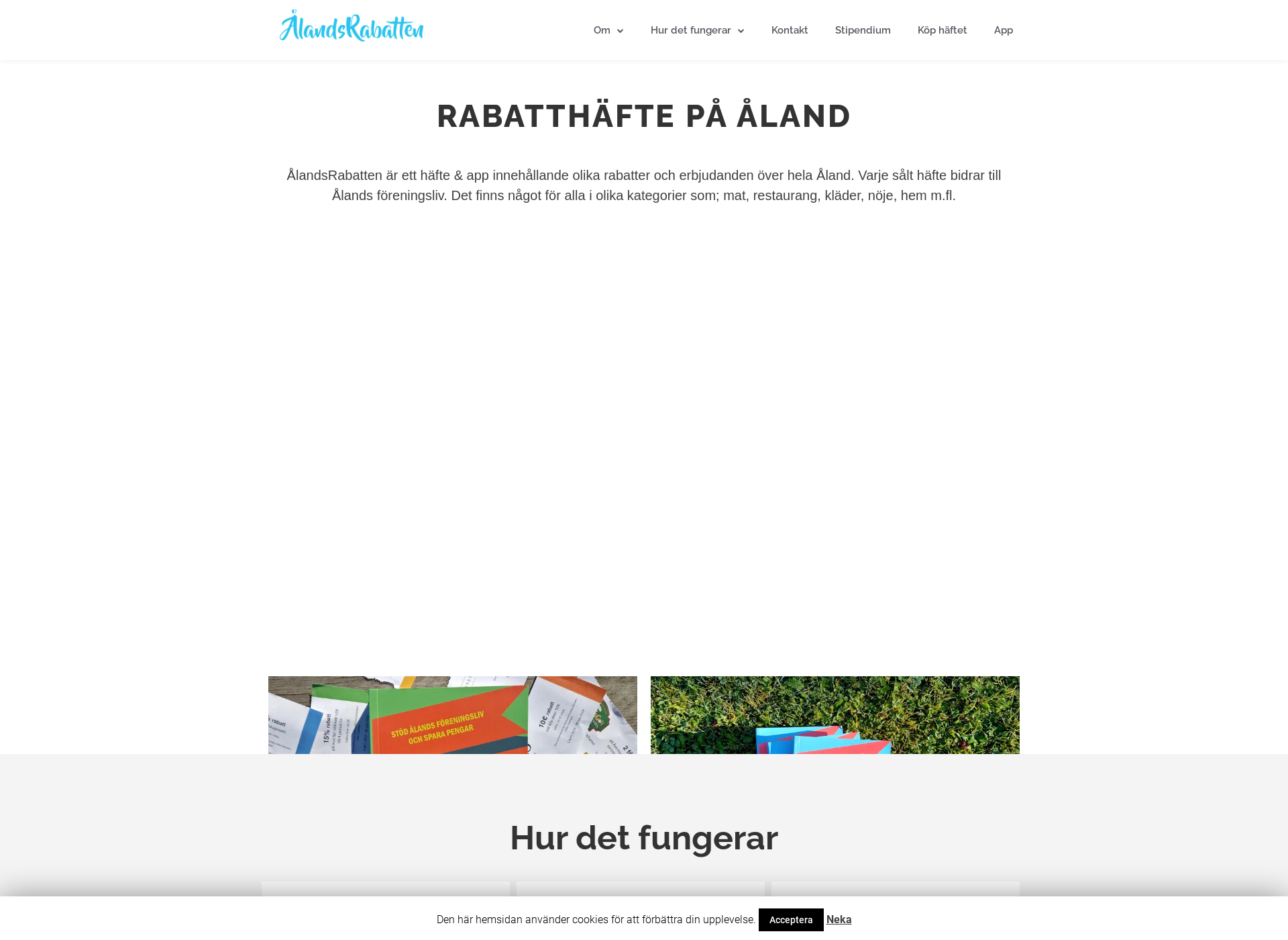 Screenshot for alandsrabatten.ax