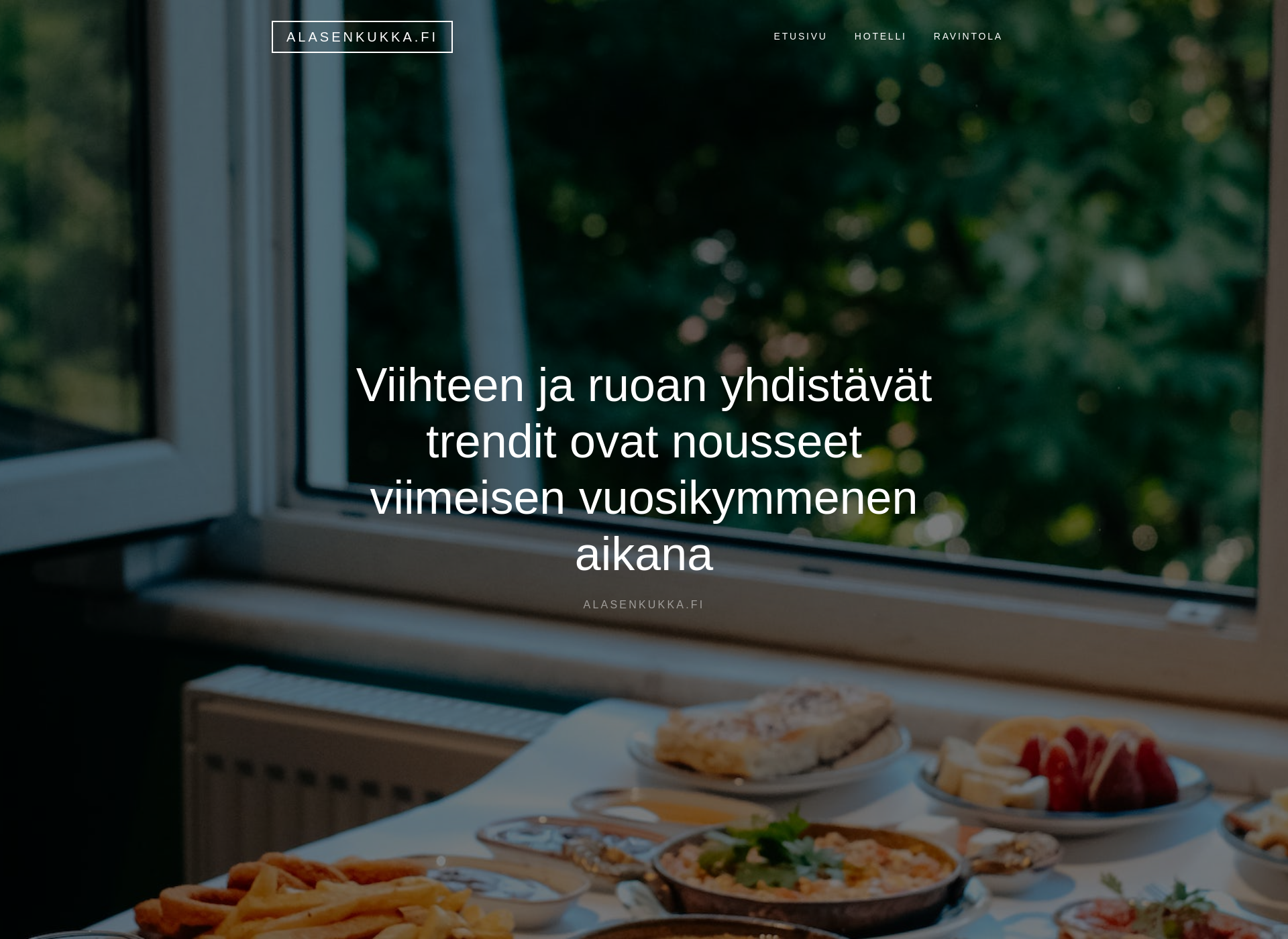Screenshot for alasenkukka.fi
