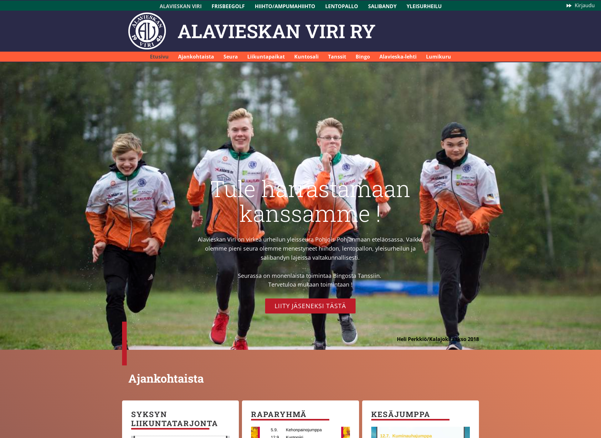 Skärmdump för alavieskanviri.fi