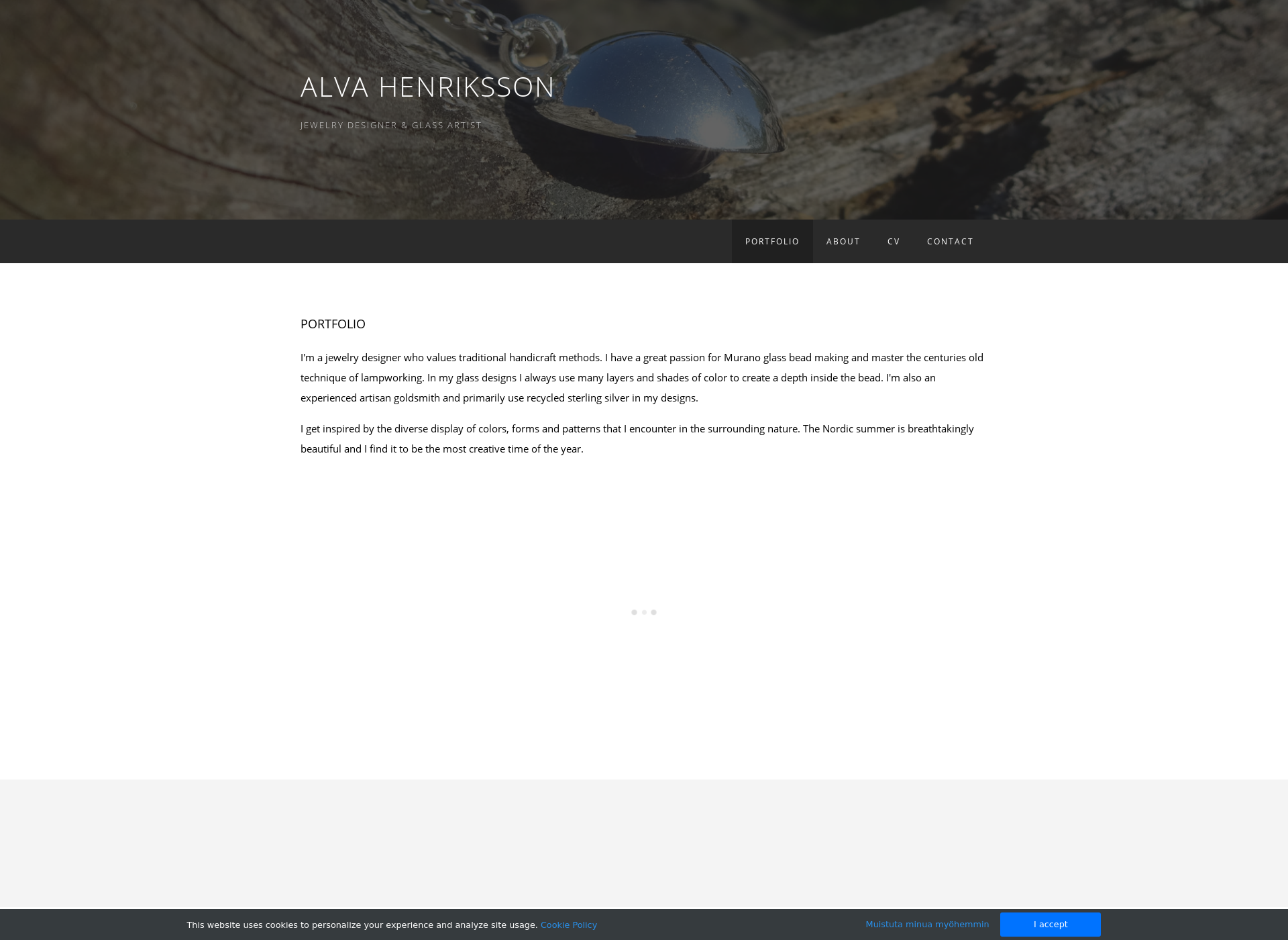 Screenshot for albadesign.fi