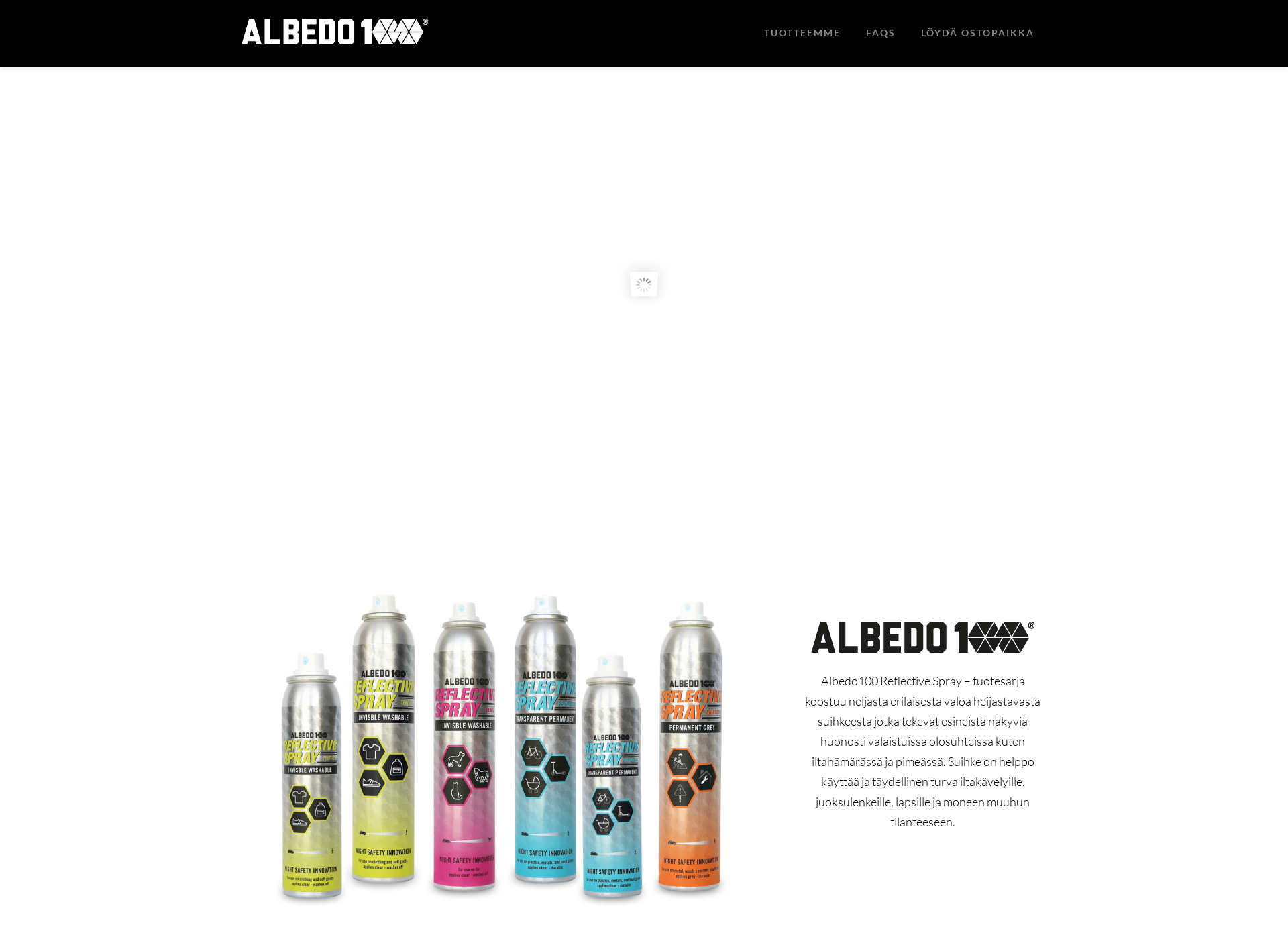 Screenshot for albedo100.fi