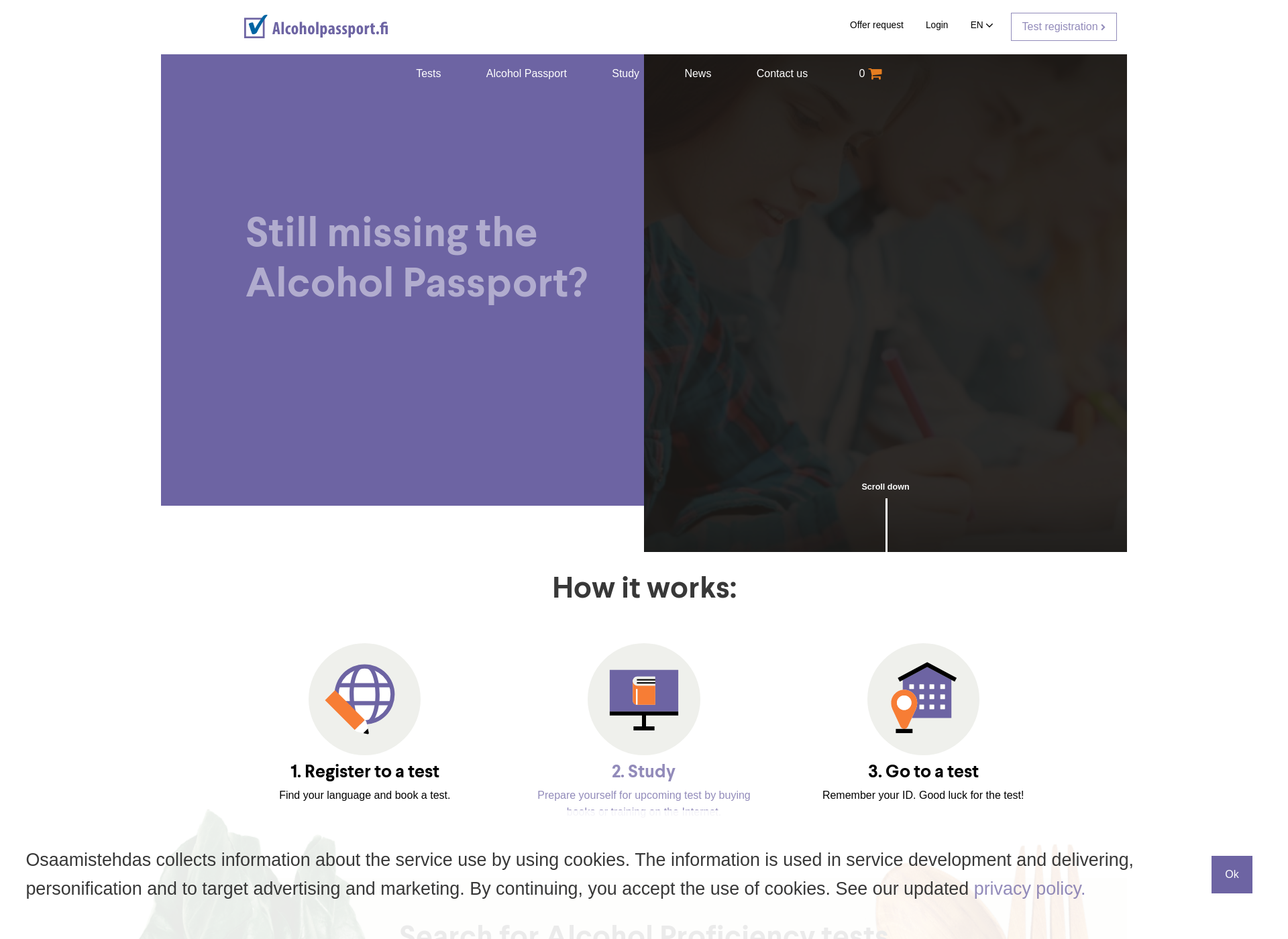 Näyttökuva alcoholpassport.fi
