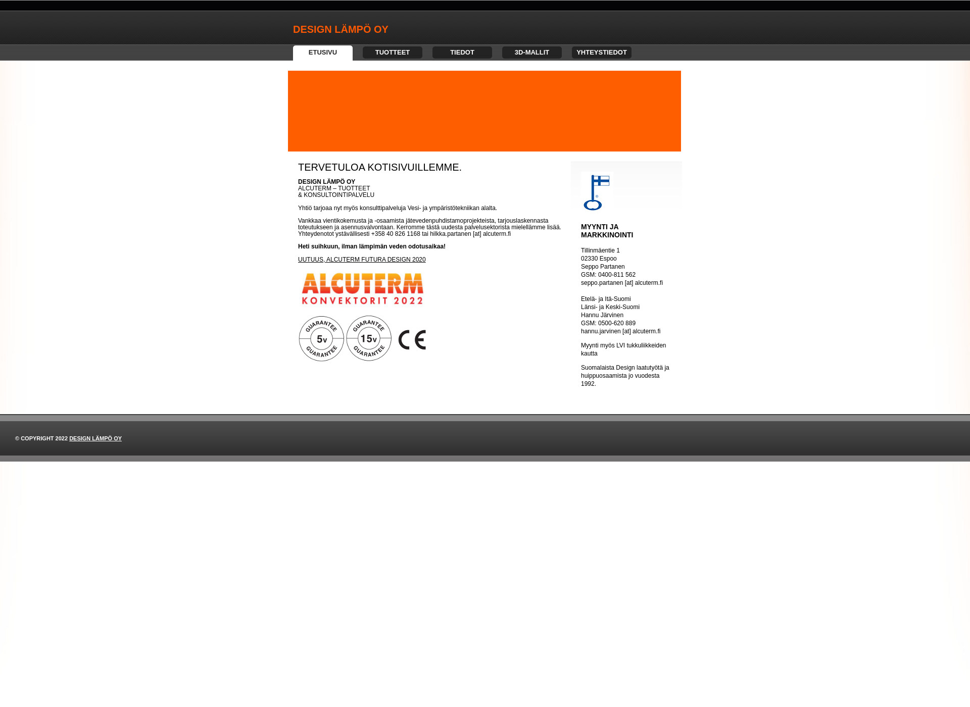 Screenshot for alcuterm.fi