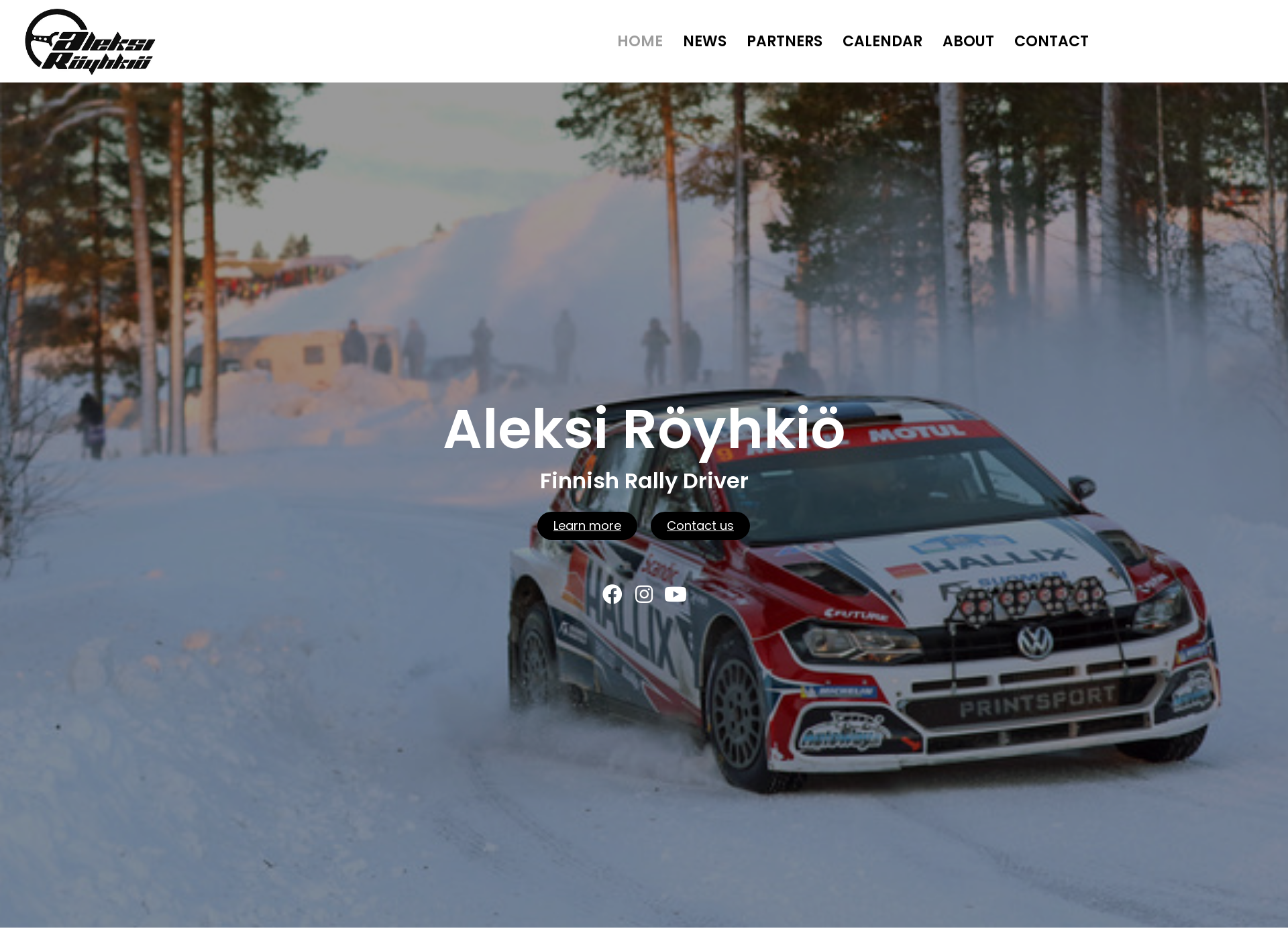 Skärmdump för aleksiroyhkio.fi
