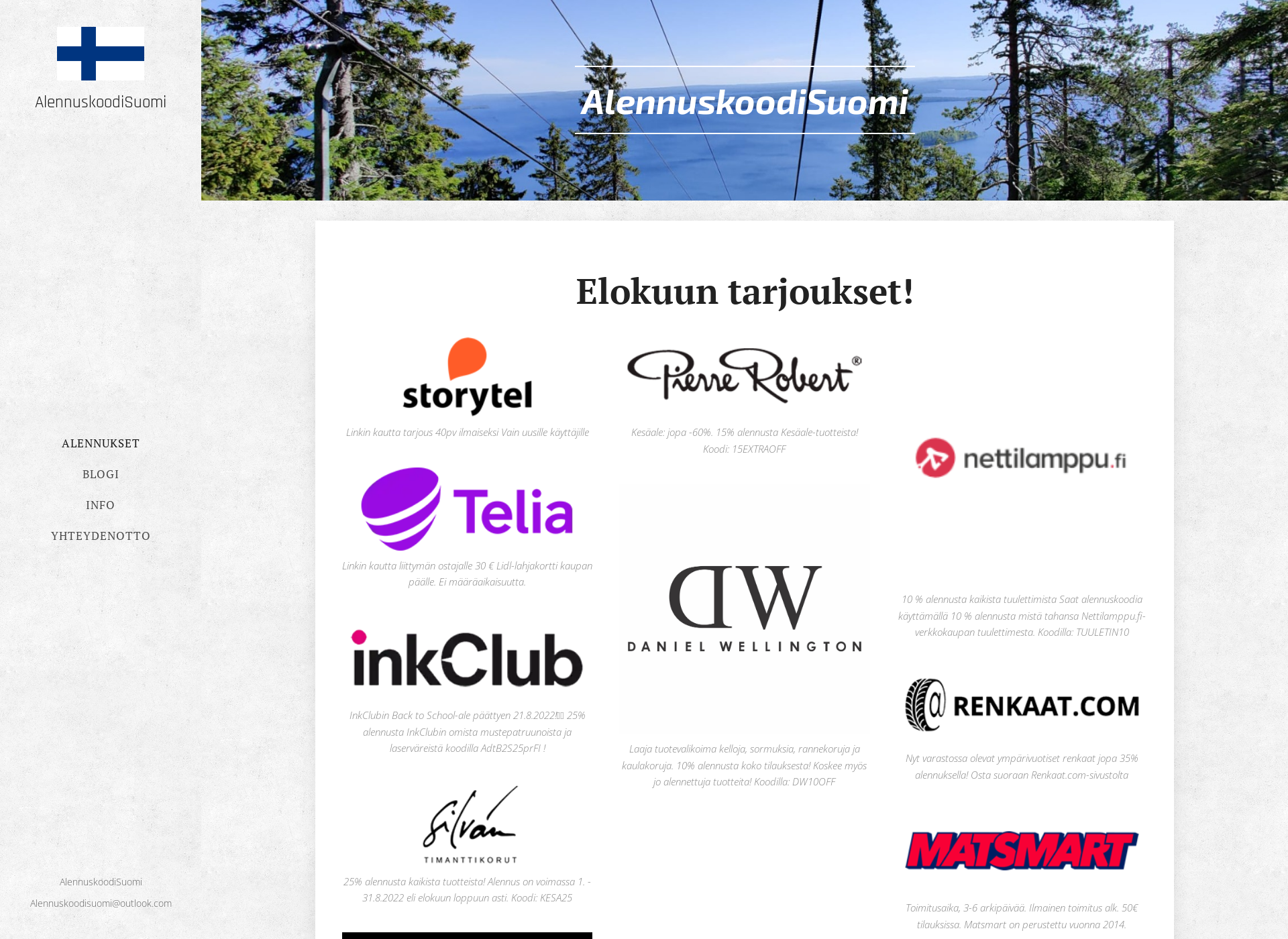 Screenshot for alennuskoodisuomi.fi