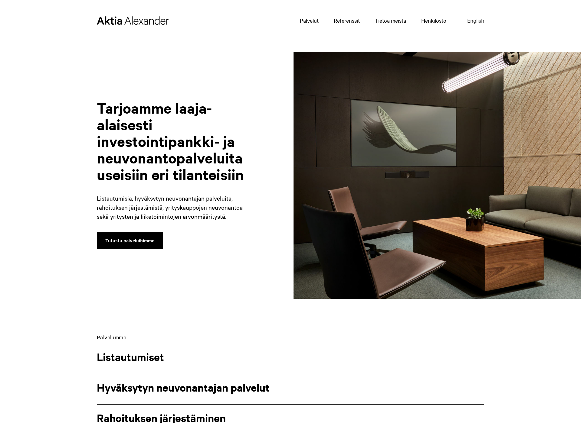Screenshot for alexander.fi