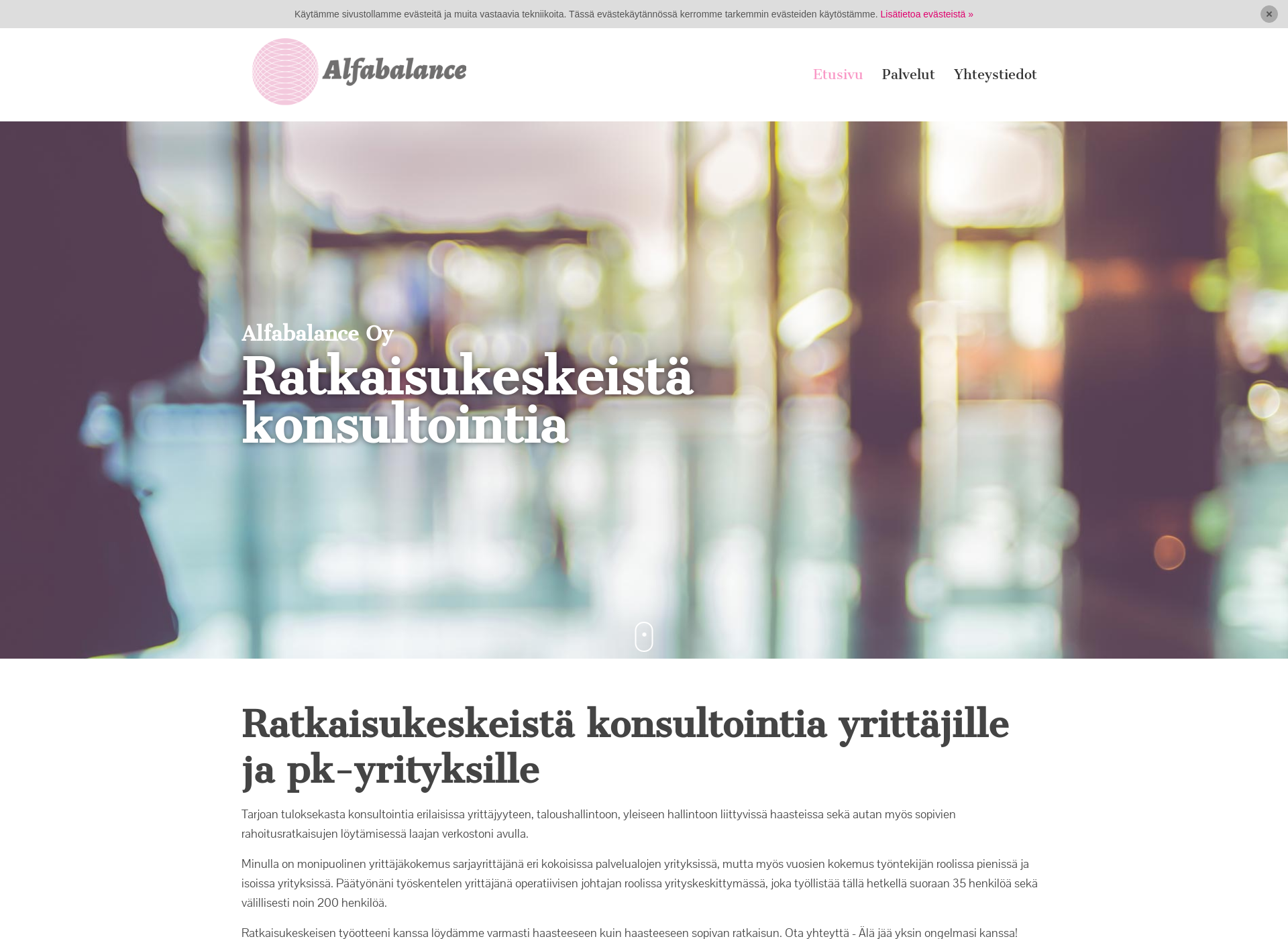 Screenshot for alfabalance.fi