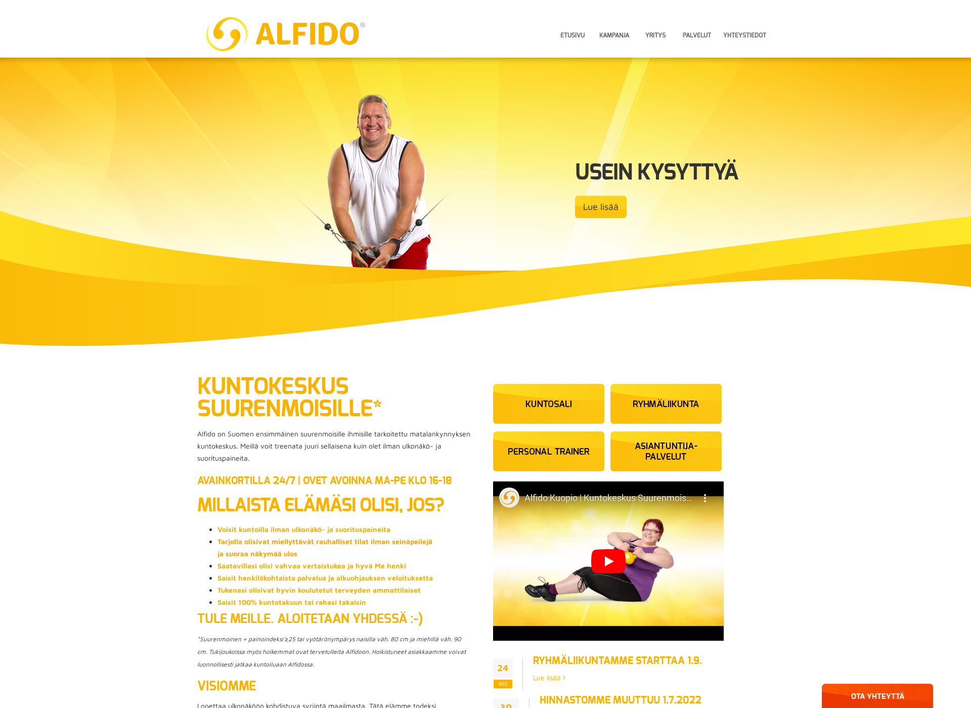 Screenshot for alfido.fi