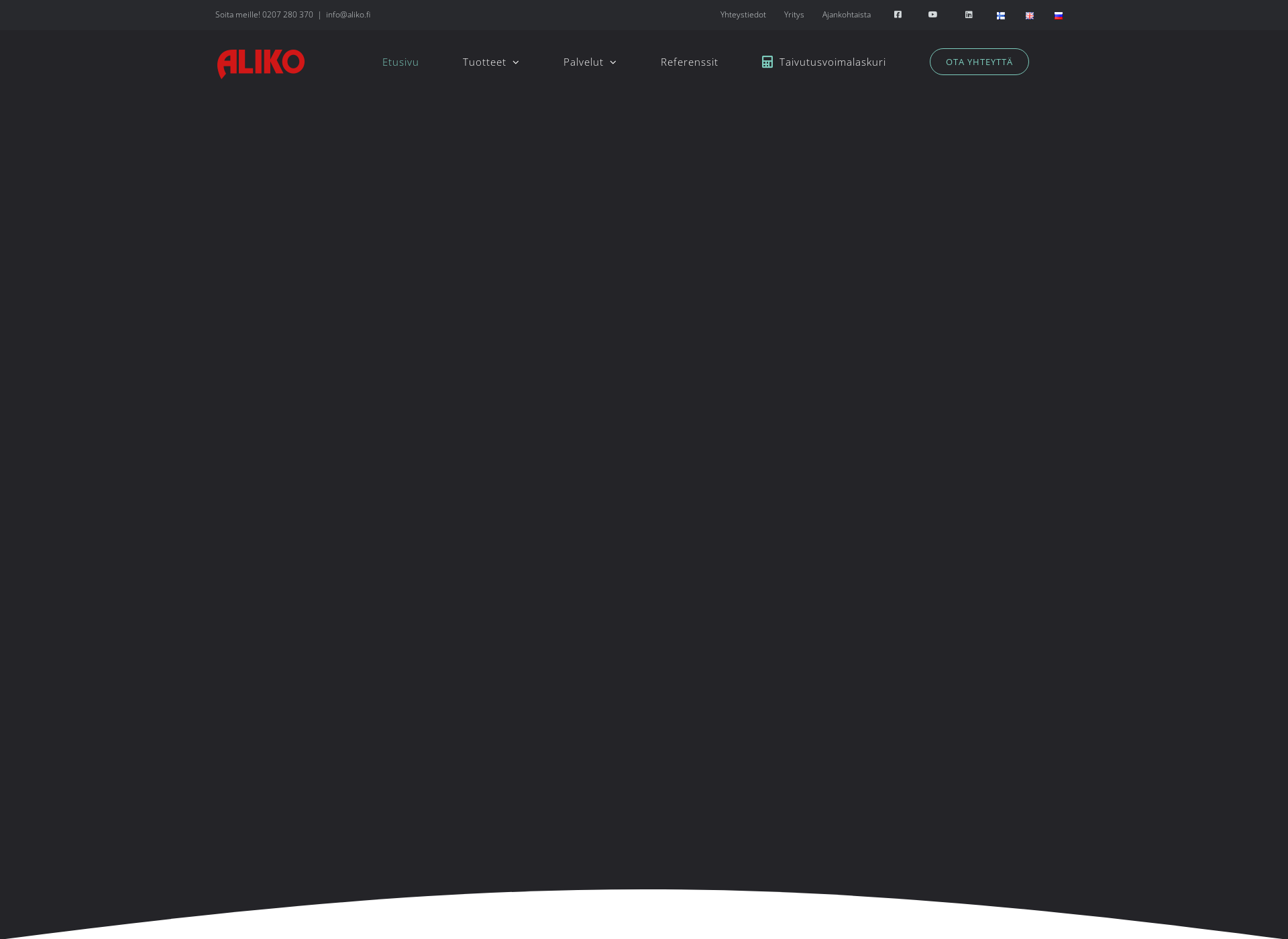 Screenshot for aliko.fi