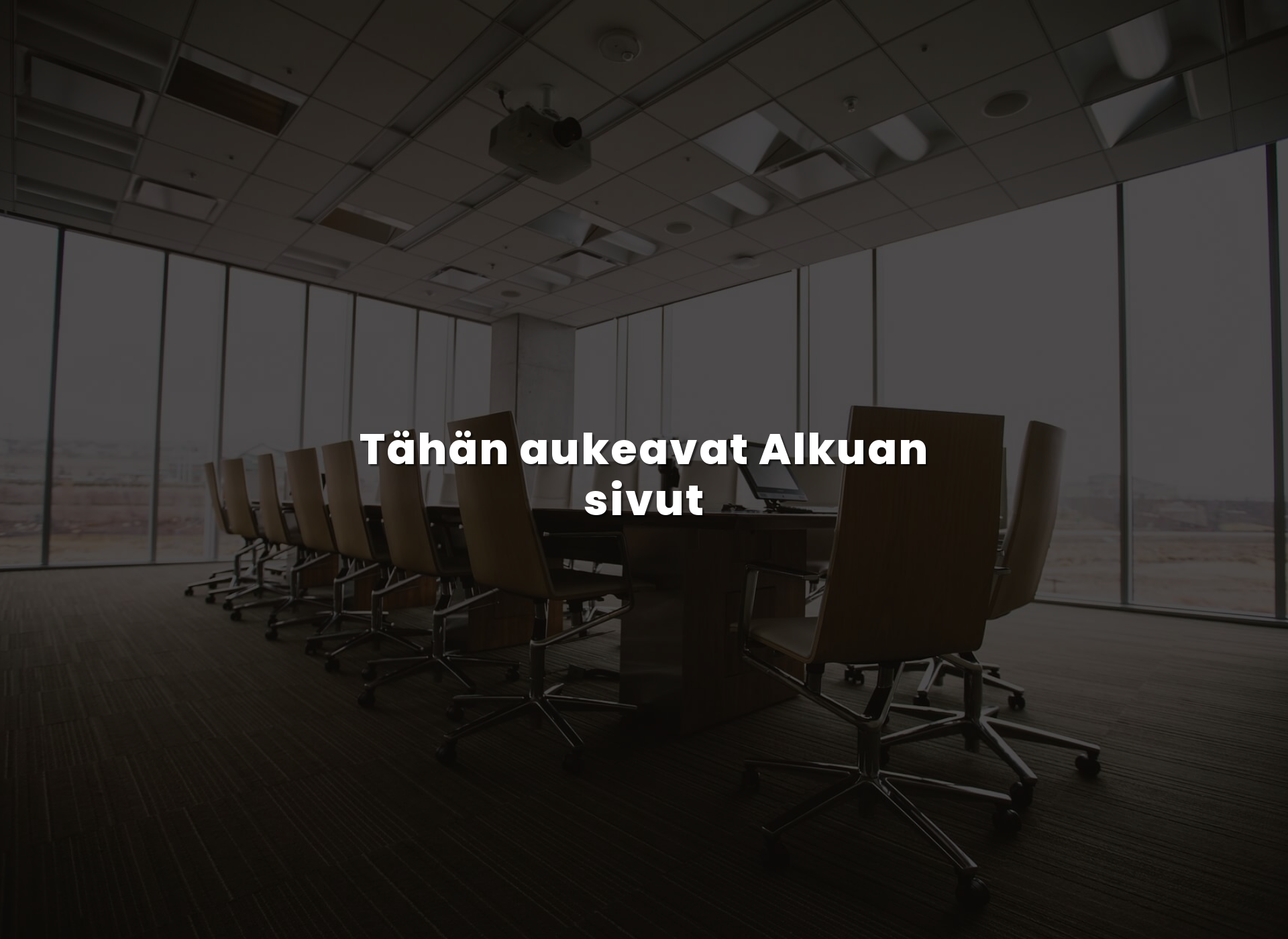 Skärmdump för alkua.fi