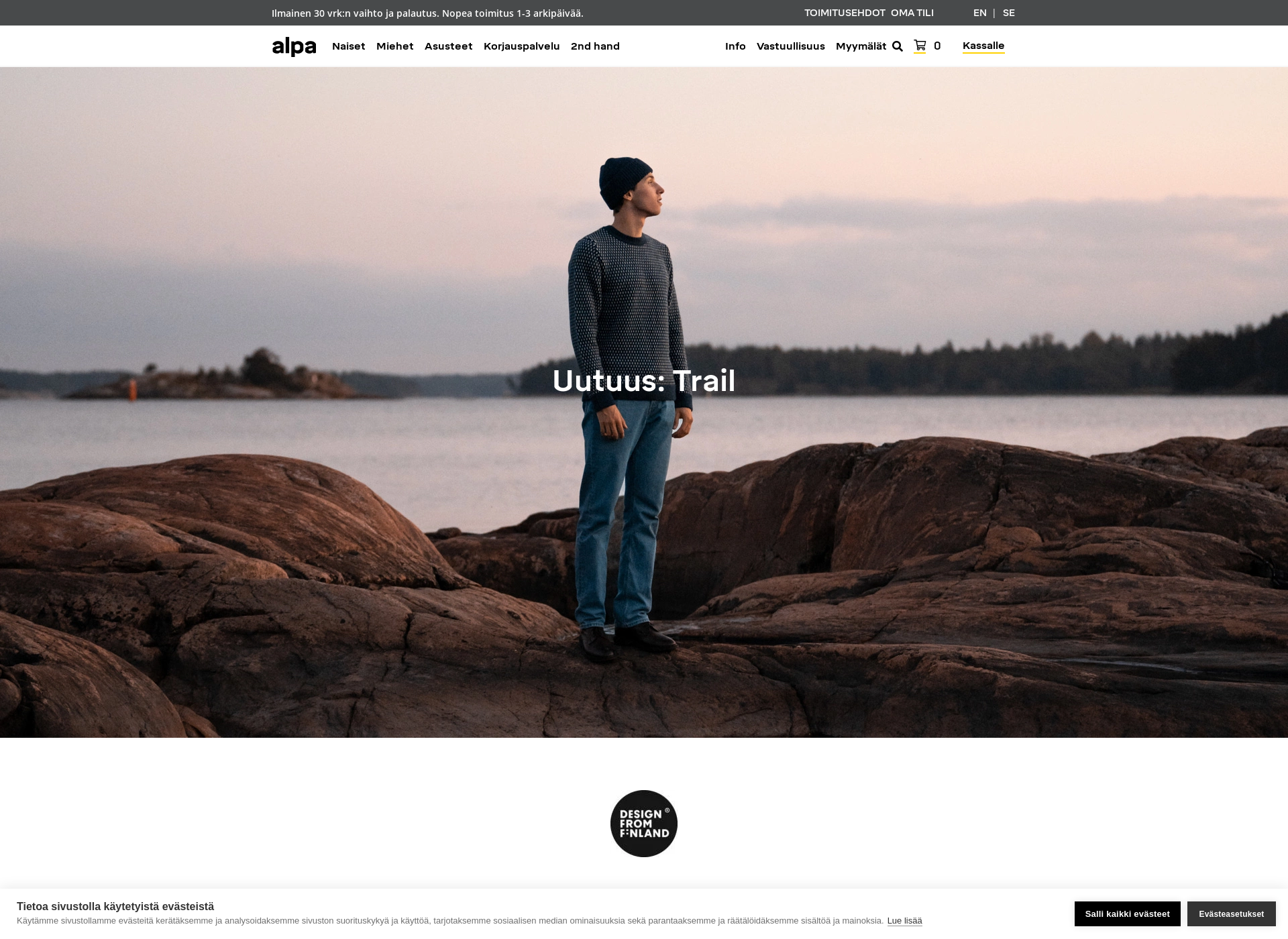 Screenshot for alpafinland.fi