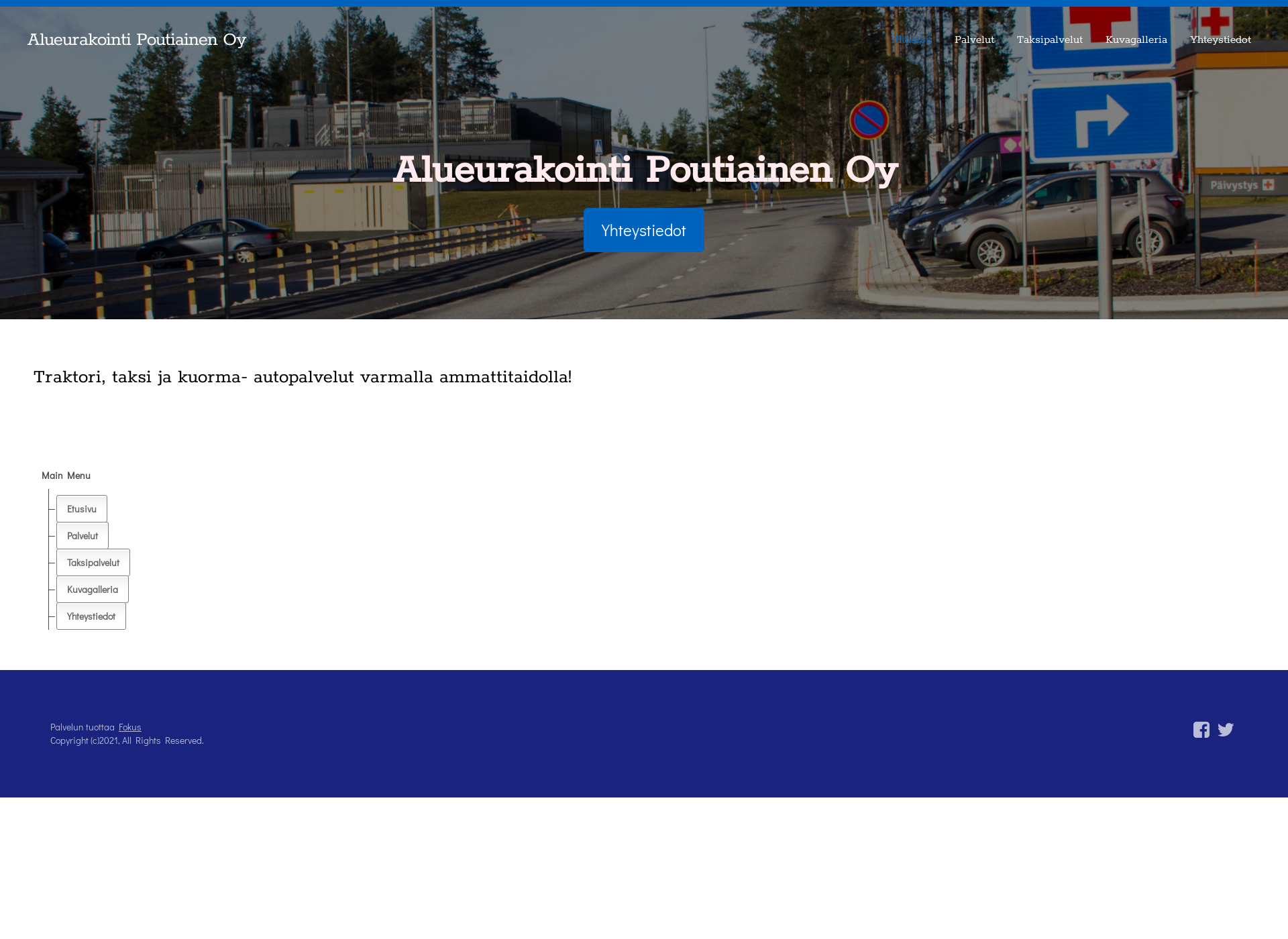 Screenshot for alueurakointipoutiainen.fi