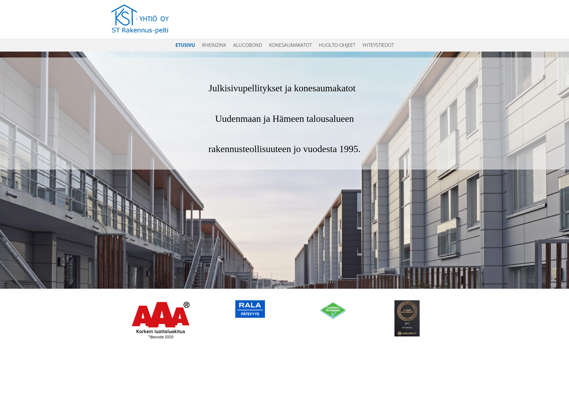 Screenshot for alumbond.fi
