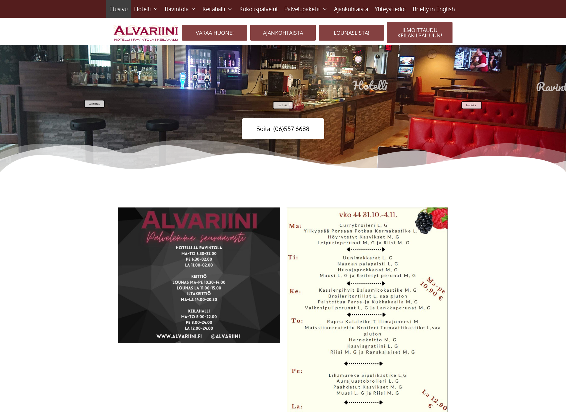 Screenshot for alvariini.fi