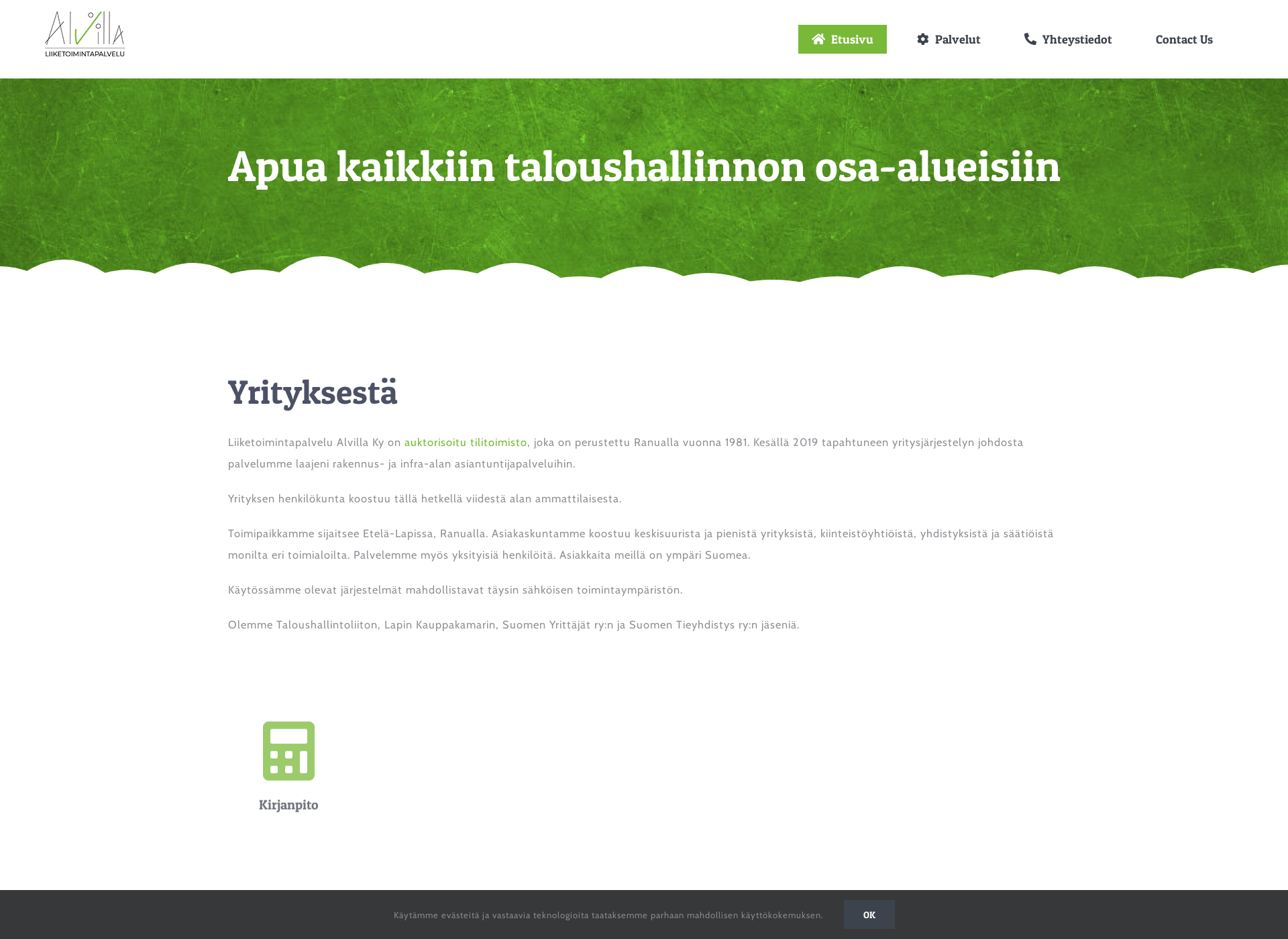 Screenshot for alvilla.fi