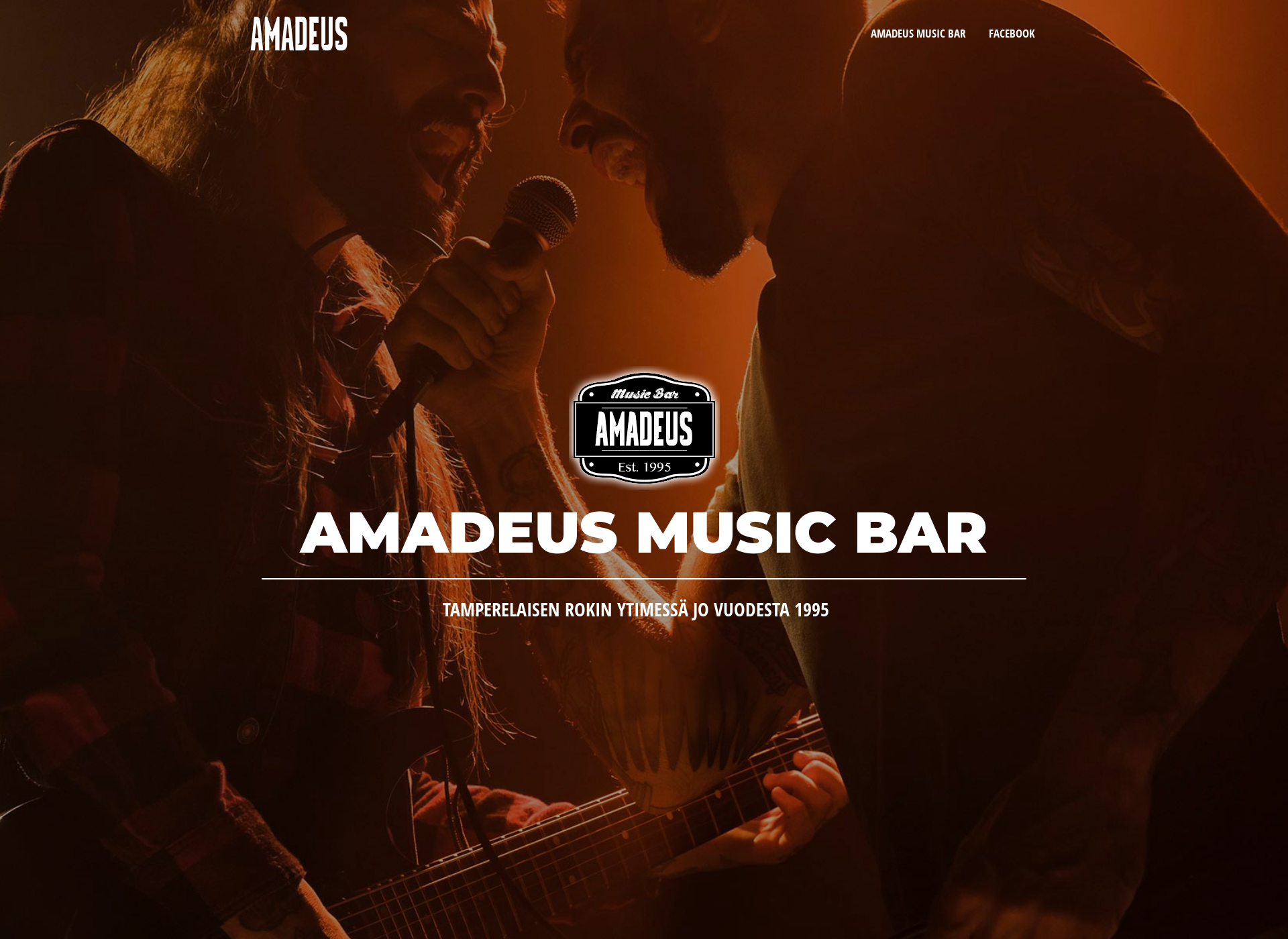 Screenshot for amadeusbar.fi