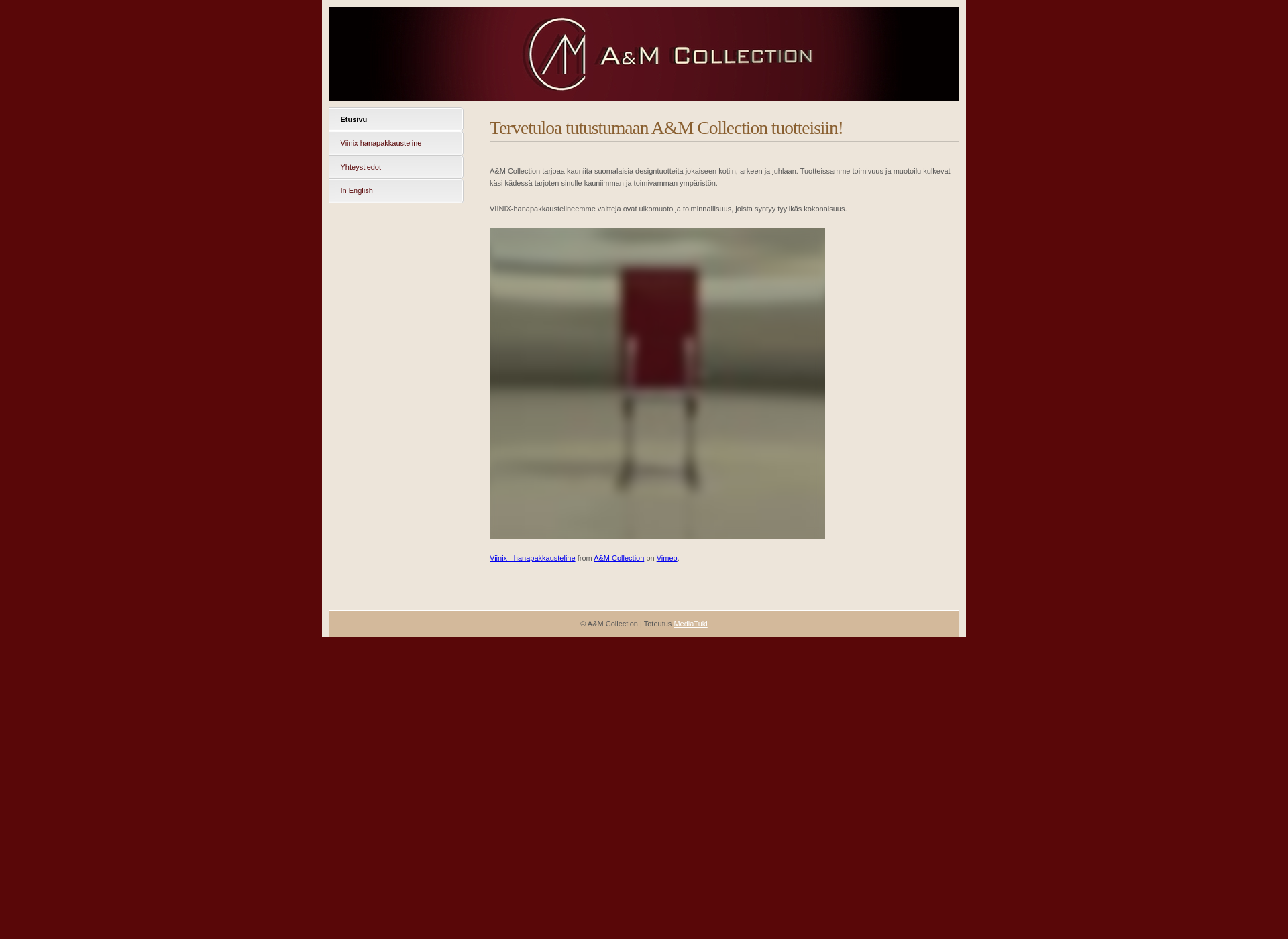 Screenshot for amcollection.fi