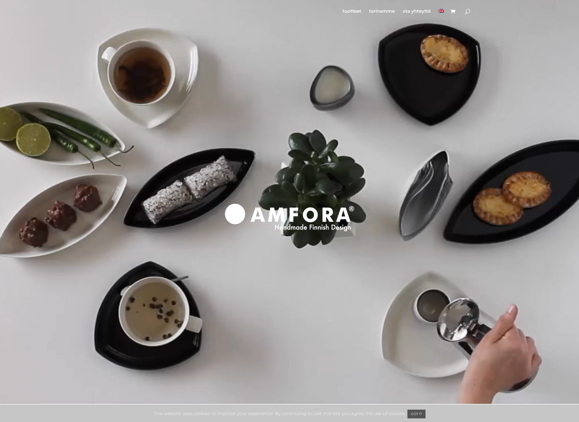 Screenshot for amfora.fi