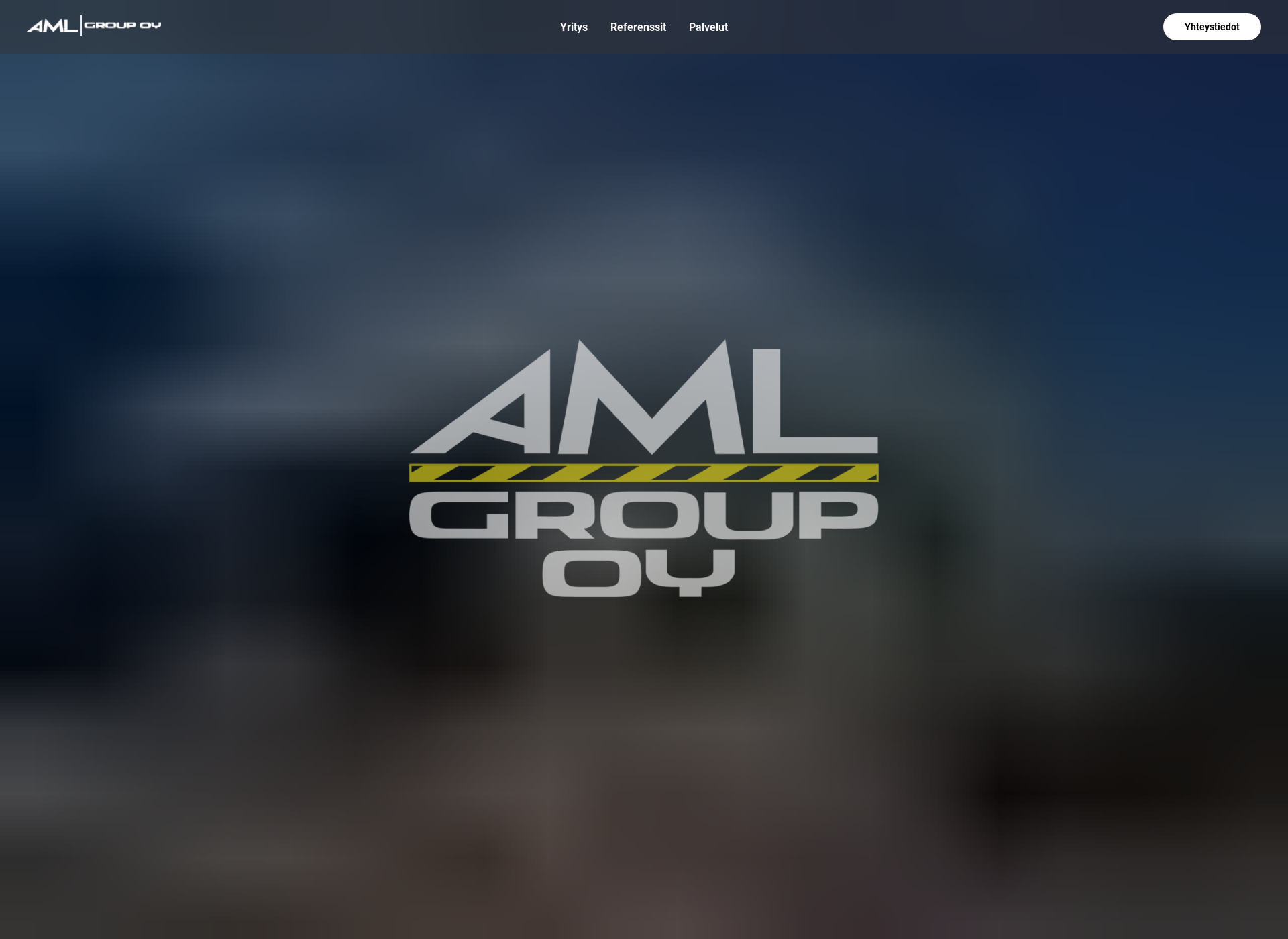 Skärmdump för amlgroup.fi