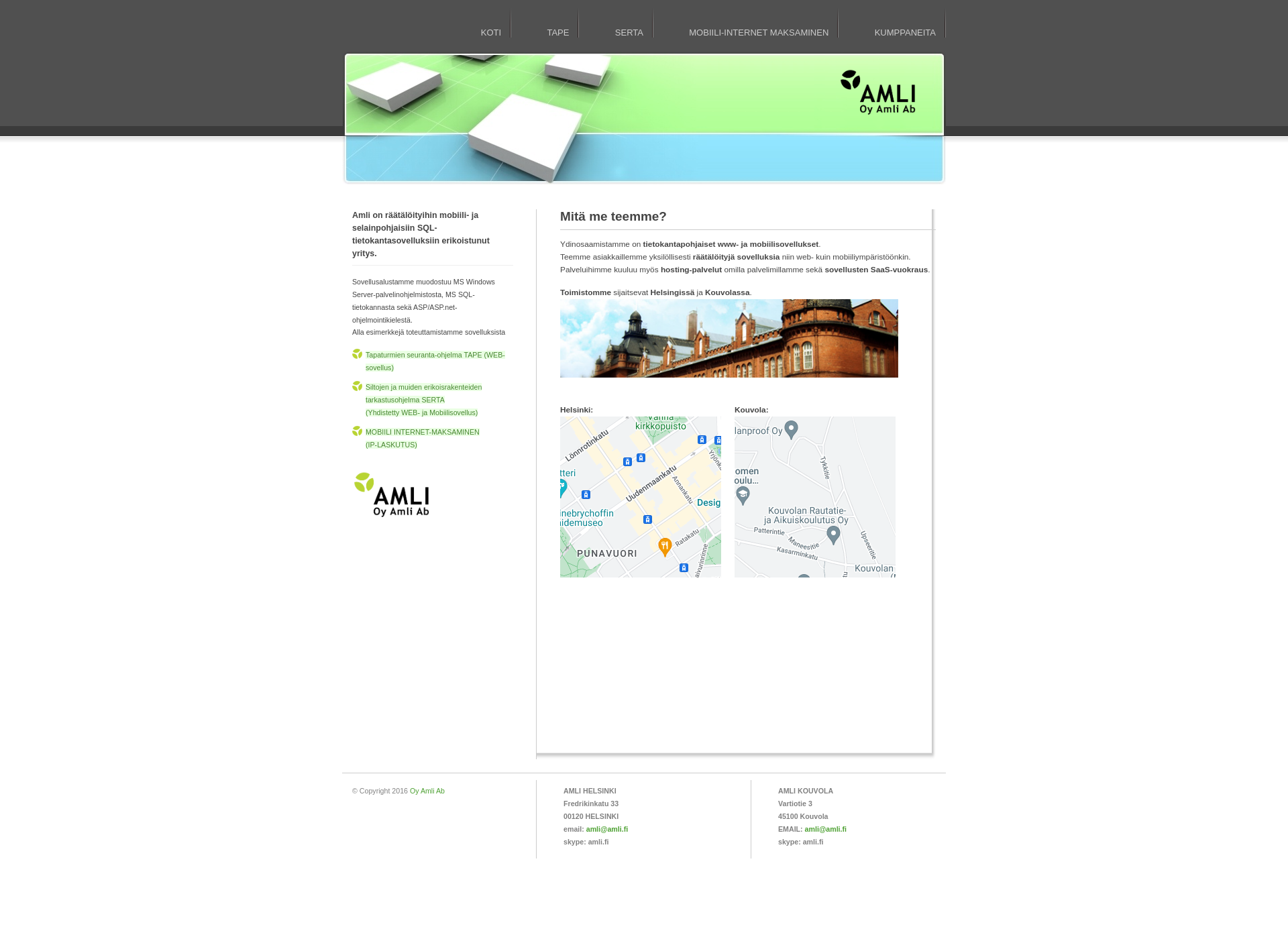 Screenshot for amli.fi