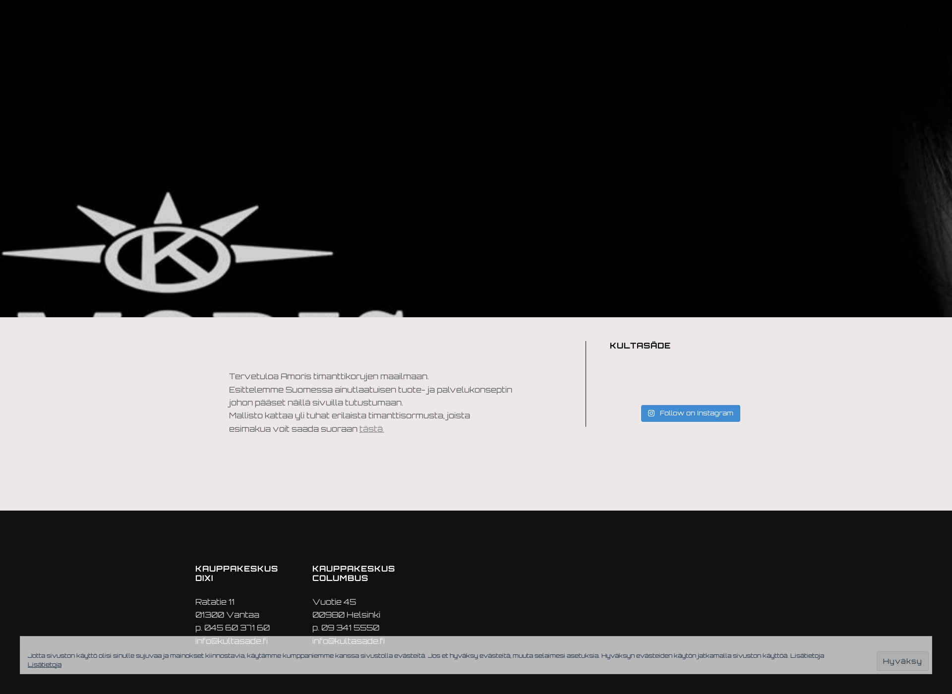 Screenshot for amoris.fi