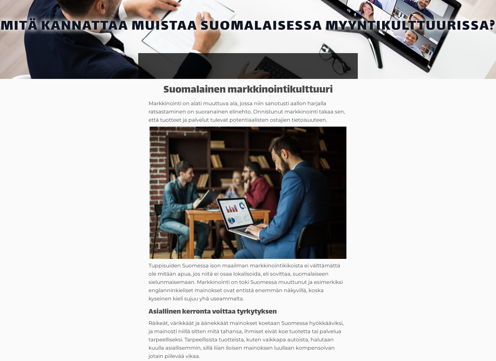 Screenshot for amounda.fi