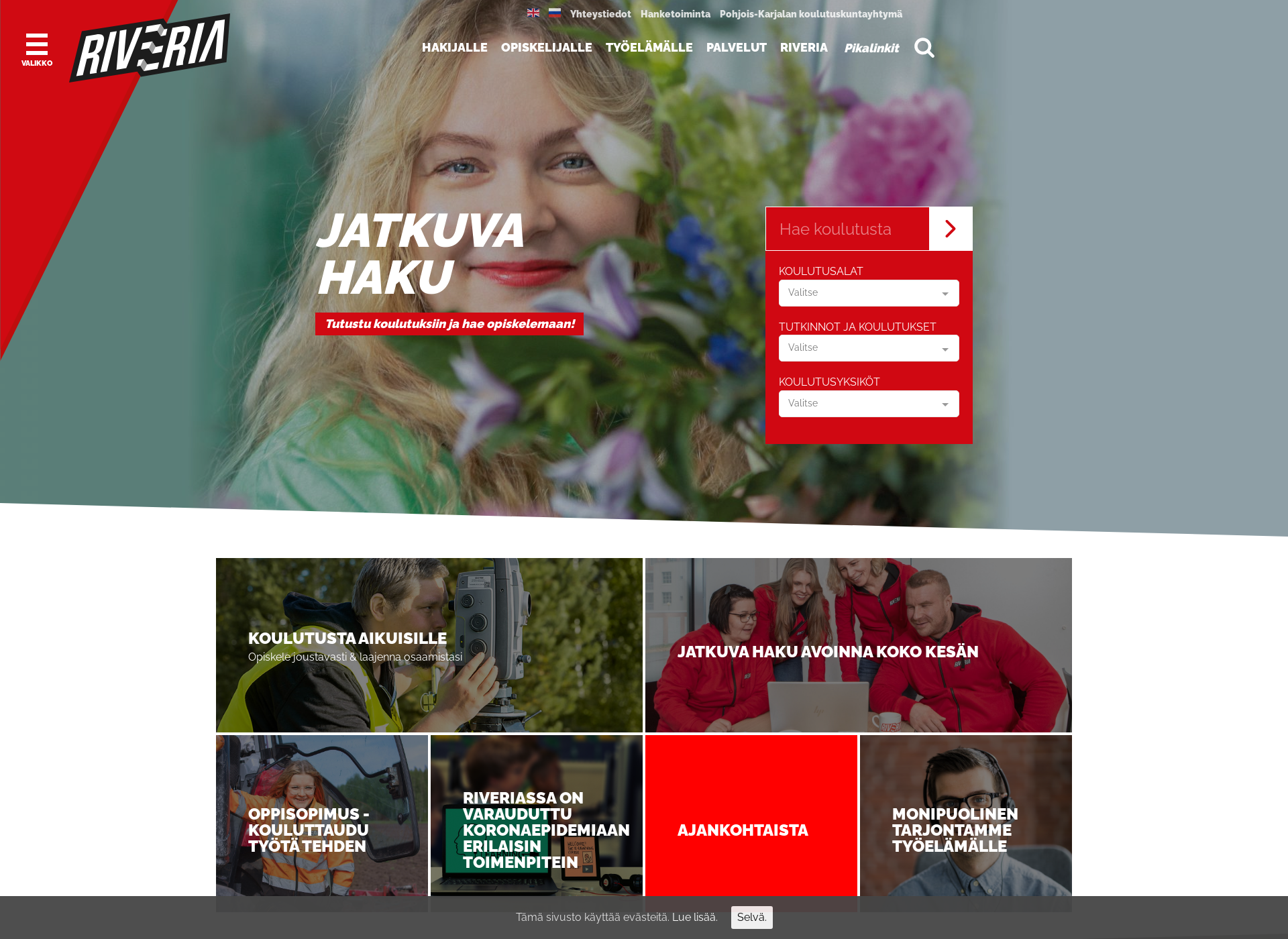 Screenshot for ampät.fi