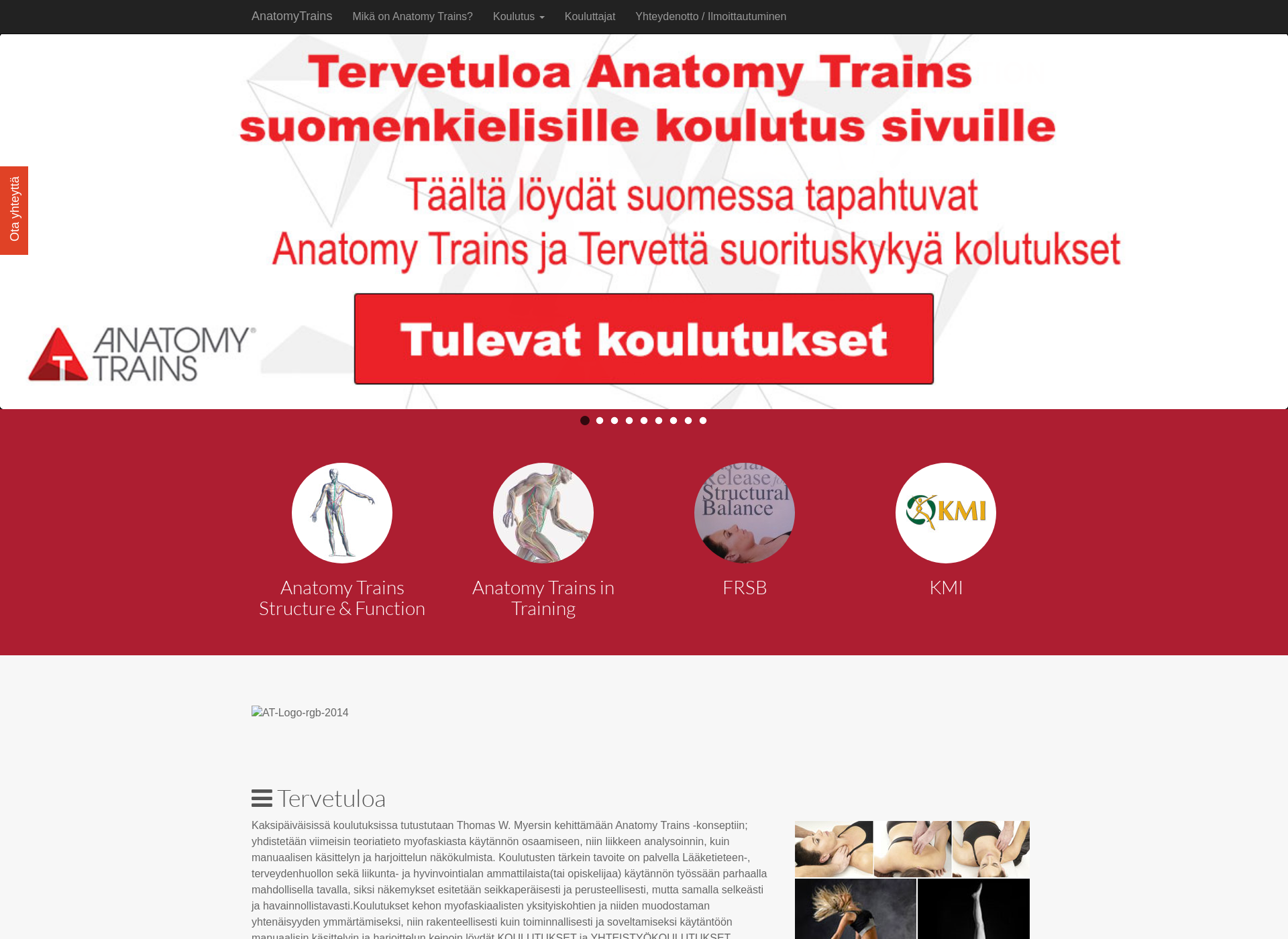 Näyttökuva anatomytrains.fi
