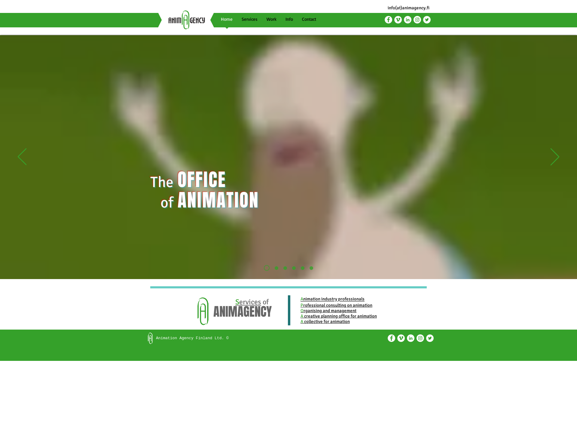 Screenshot for animagency.fi