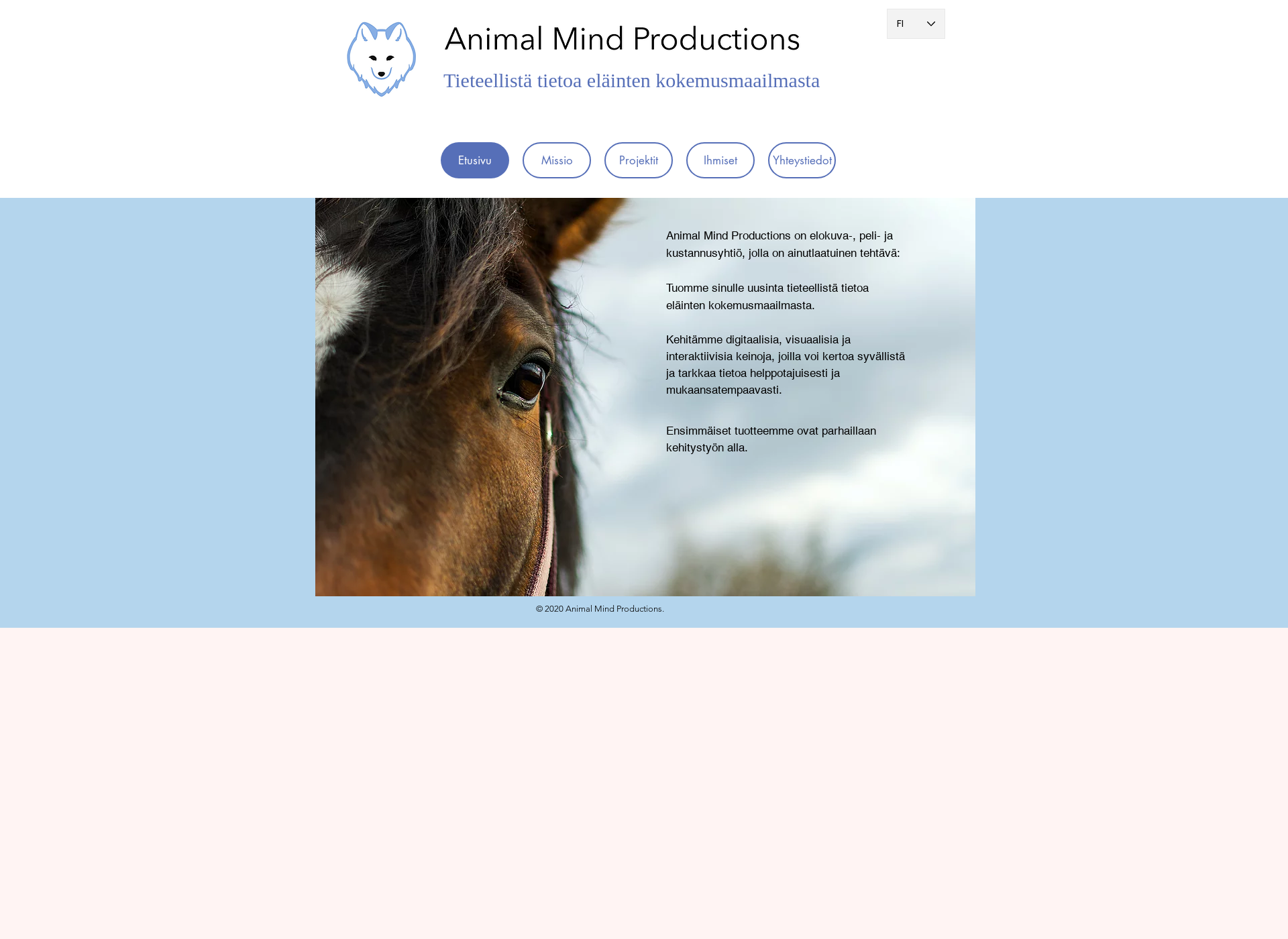 Screenshot for animalmind.fi