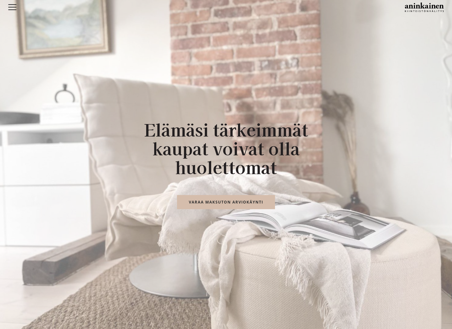 Skärmdump för aninkainen.fi